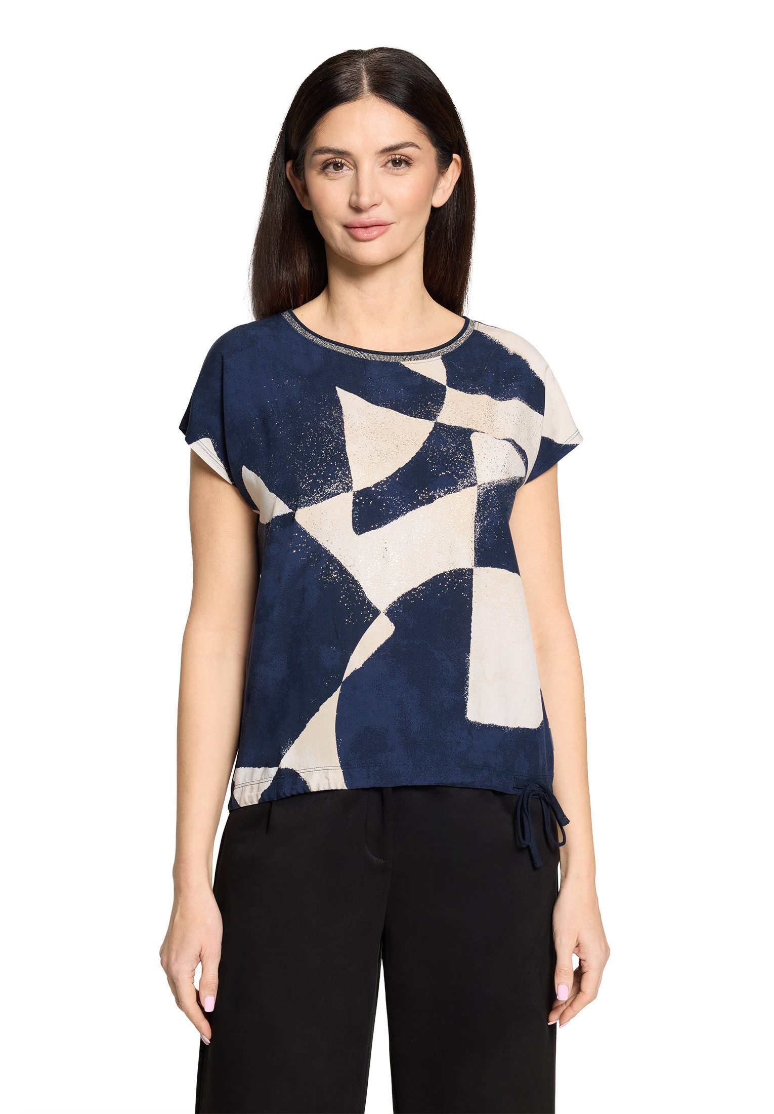 Betty&Co Kurzarmshirt Damen mit Print (1-tlg)