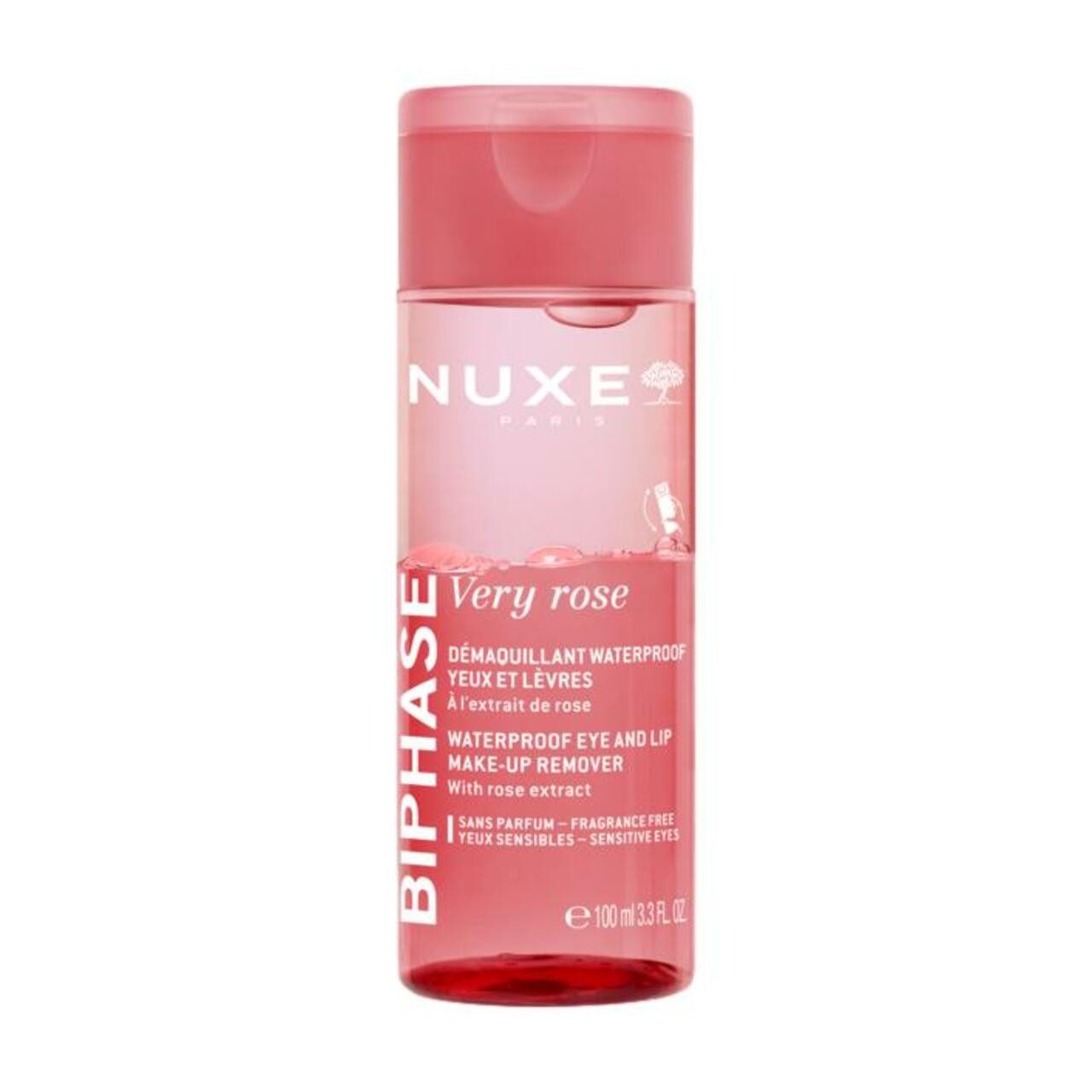 Nuxe Augen-Make-up-Entferner Very Rose Zweiphasiger Make-up-Entferner