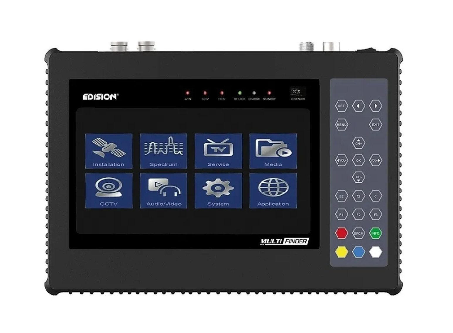Edision Satfinder Edision Multi-Finder DVB-S/C/T2 Messgerät und CCTV Tester