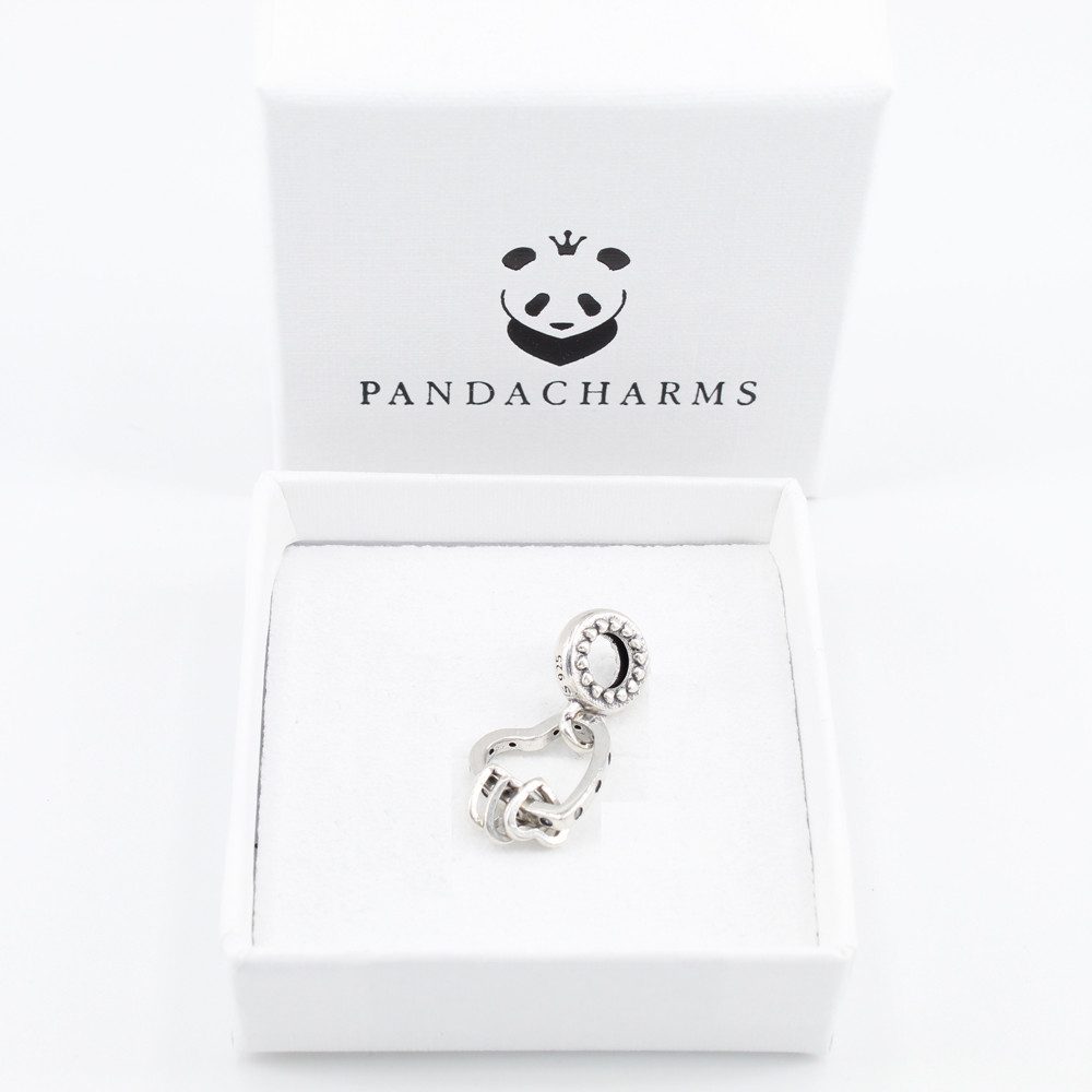 PANDACHARMS Bead Alle meine Herzen Anhänger für Charm Armband, 925er Silber günstig online kaufen