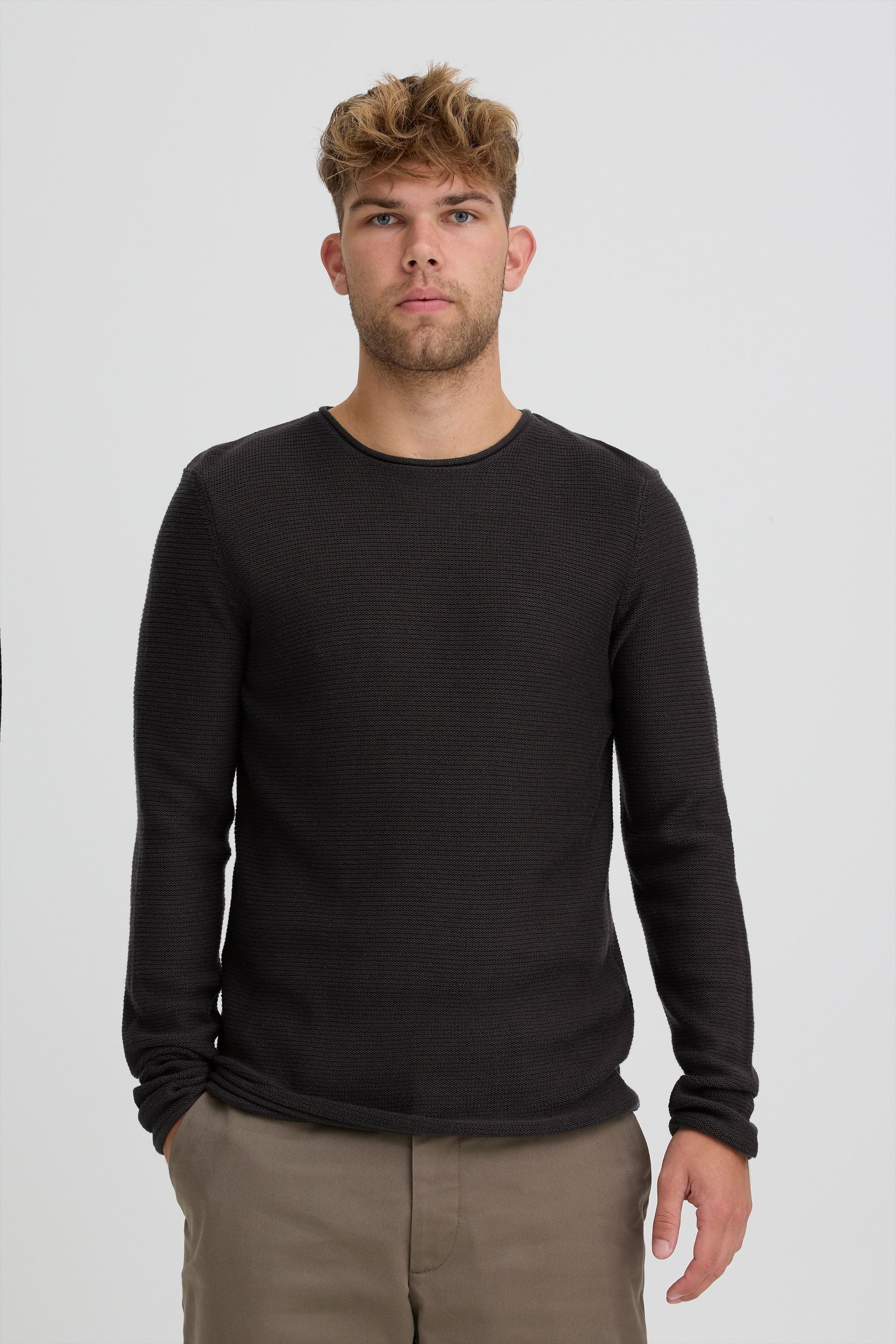!Solid Strickpullover SDJarah Feinstrick-Pullover mit Rundhals-Ausschnitt