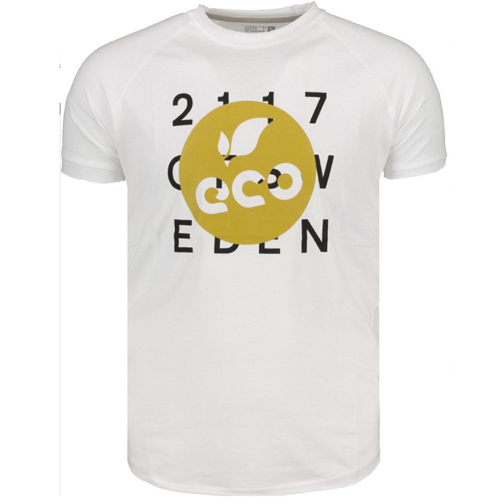 2117 of Sweden Thermoleggings 2117 of Sweden Apelviken Herren T-Shirt – 100 % Baumwolle, weiß