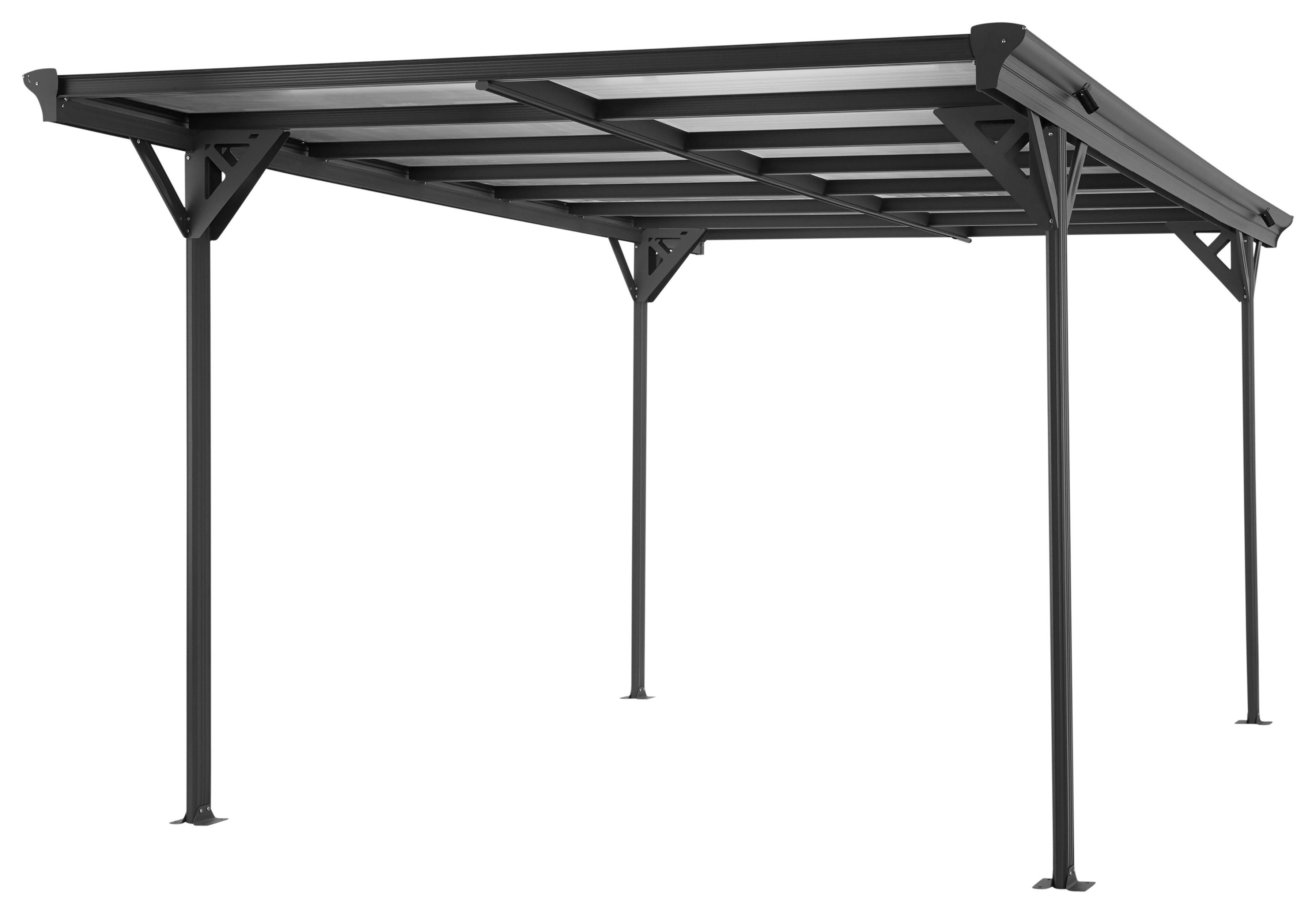 KONIFERA Einzelcarport cm, Einfahrtshöhe Charly, 207 BxT: 305x503 cm