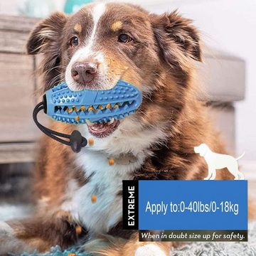 DTC GmbH Kauspielzeug Kauspielzeug für Hunde, (hundespielzeug Ball für Große, Mittelgroße,Kleine Hunde), Zahnbürsten für Hunde robuster Naturkautschuk und Zahnreinigung