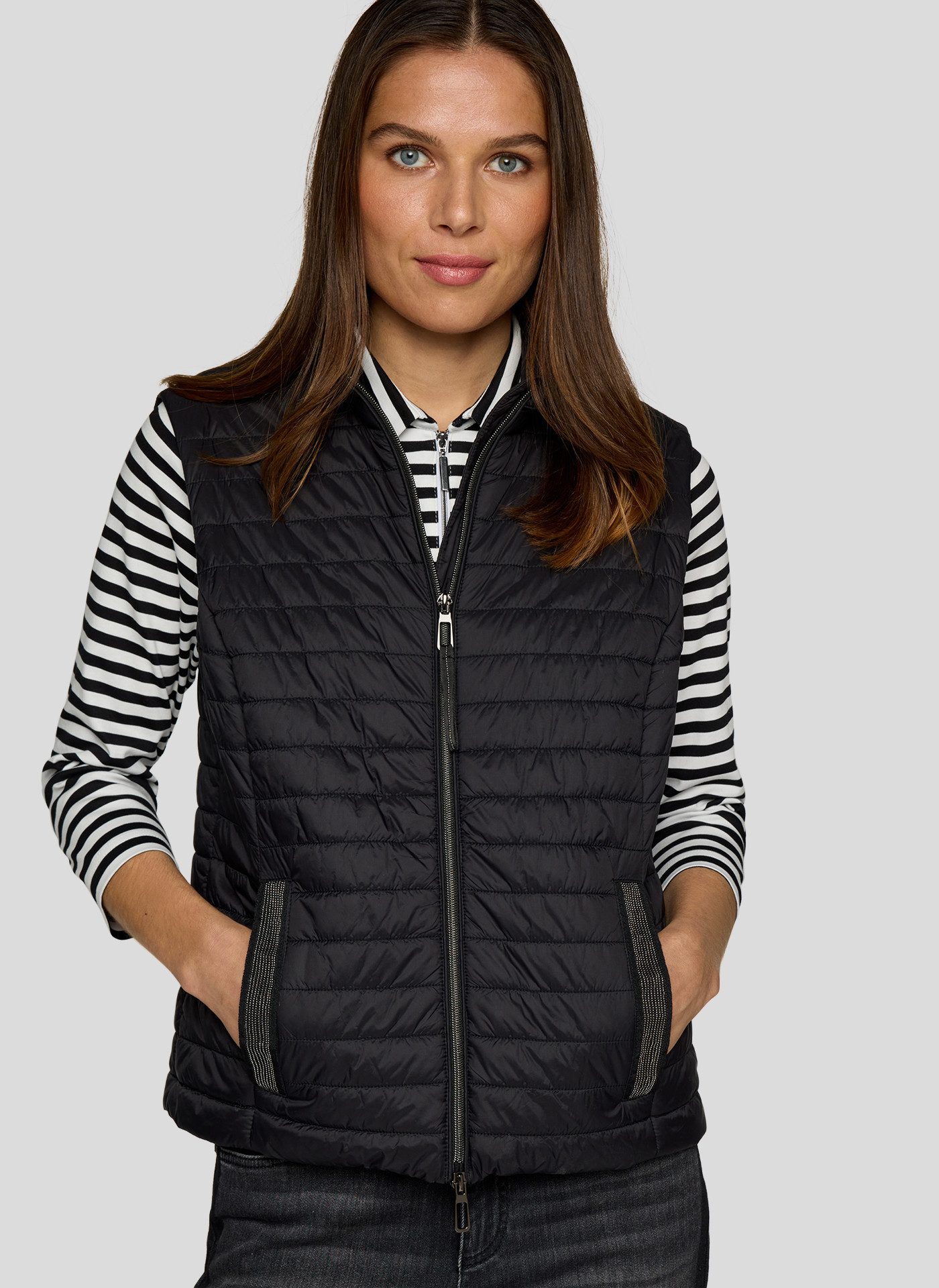 Rabe Steppweste mit Taschen