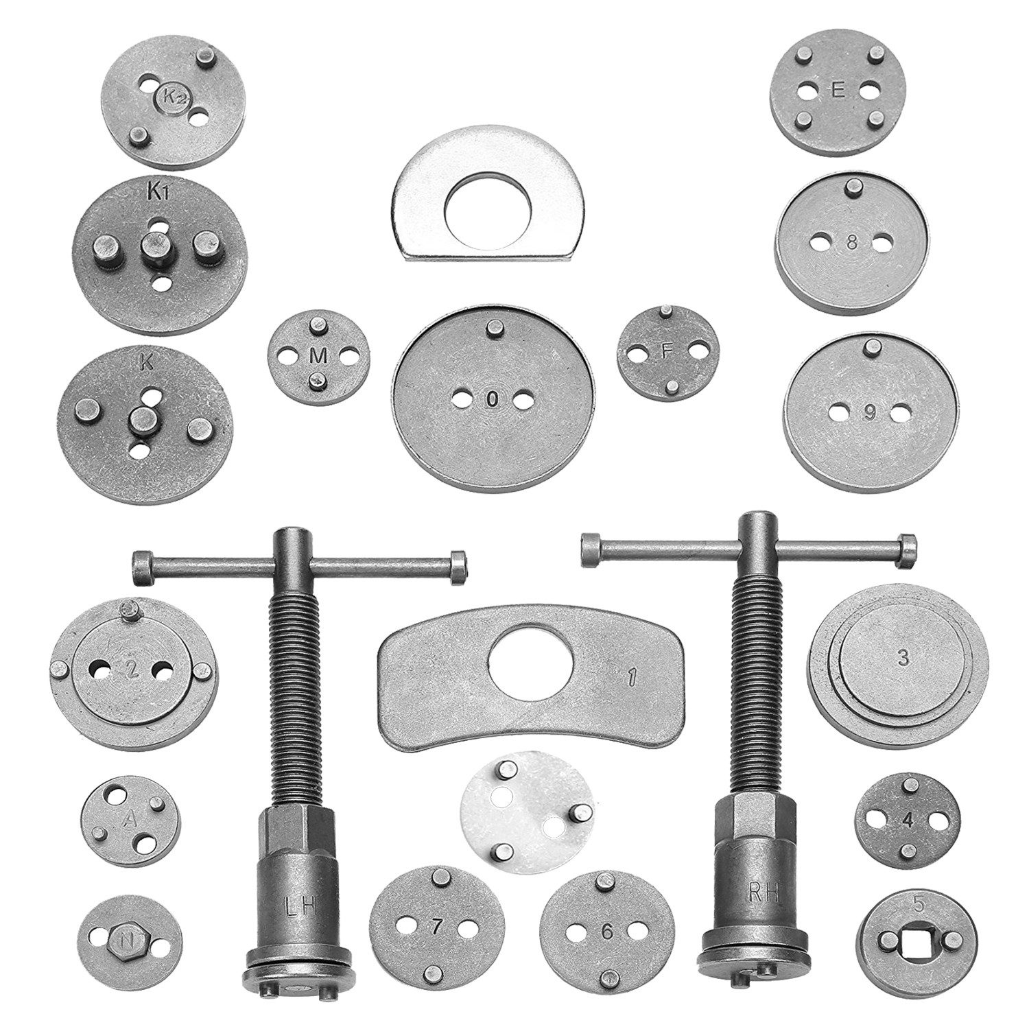 Clanmacy Multitool 22PC Rücksteller Scheibenbremsen Werkzeug Kolben Bremskolben