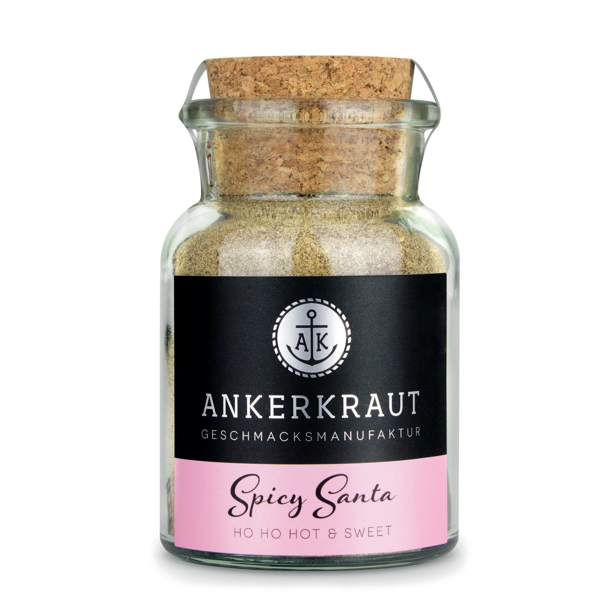 Ankerkraut Gewürz Spicy Santa, Spicy Santa, 100g im Korkenglas