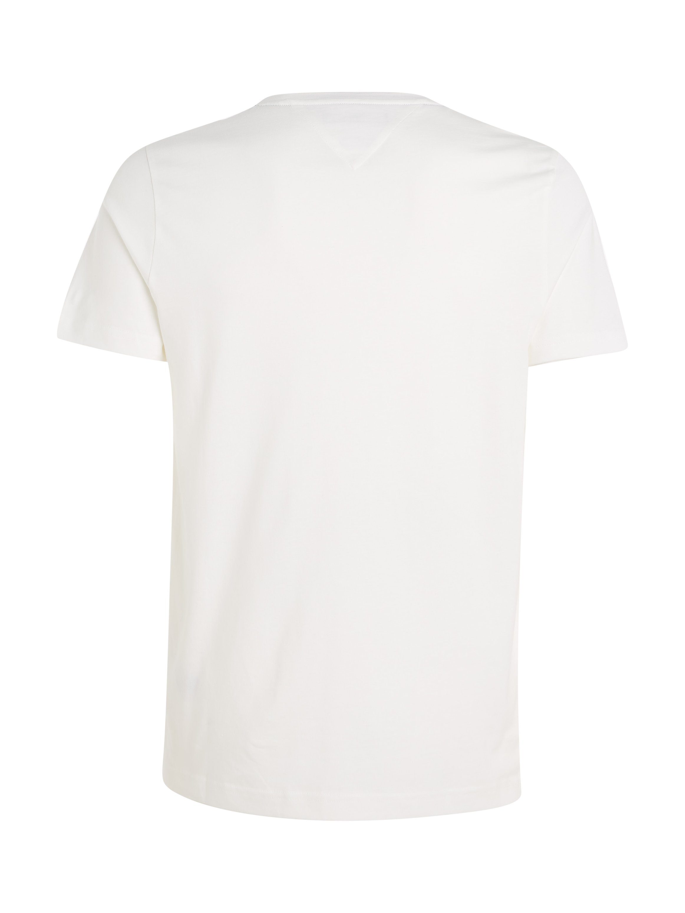 Tommy Hilfiger T-Shirt TOMMY FLAG HILFIGER TEE aus Bio-Baumwolle, Regular Fit
