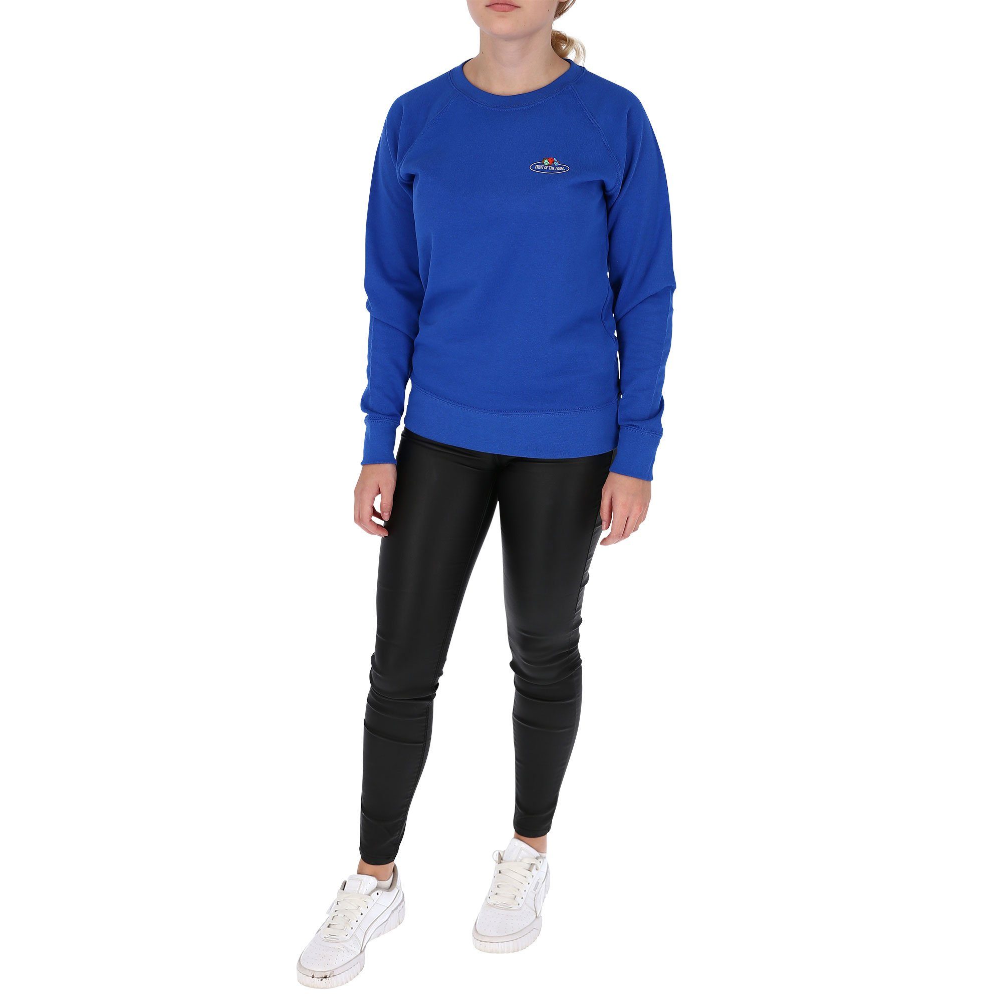 Fruit of the Loom Sweatshirt leichtes Damen Sweatshirt mit Vintage-Logo – Bild 4 von 5