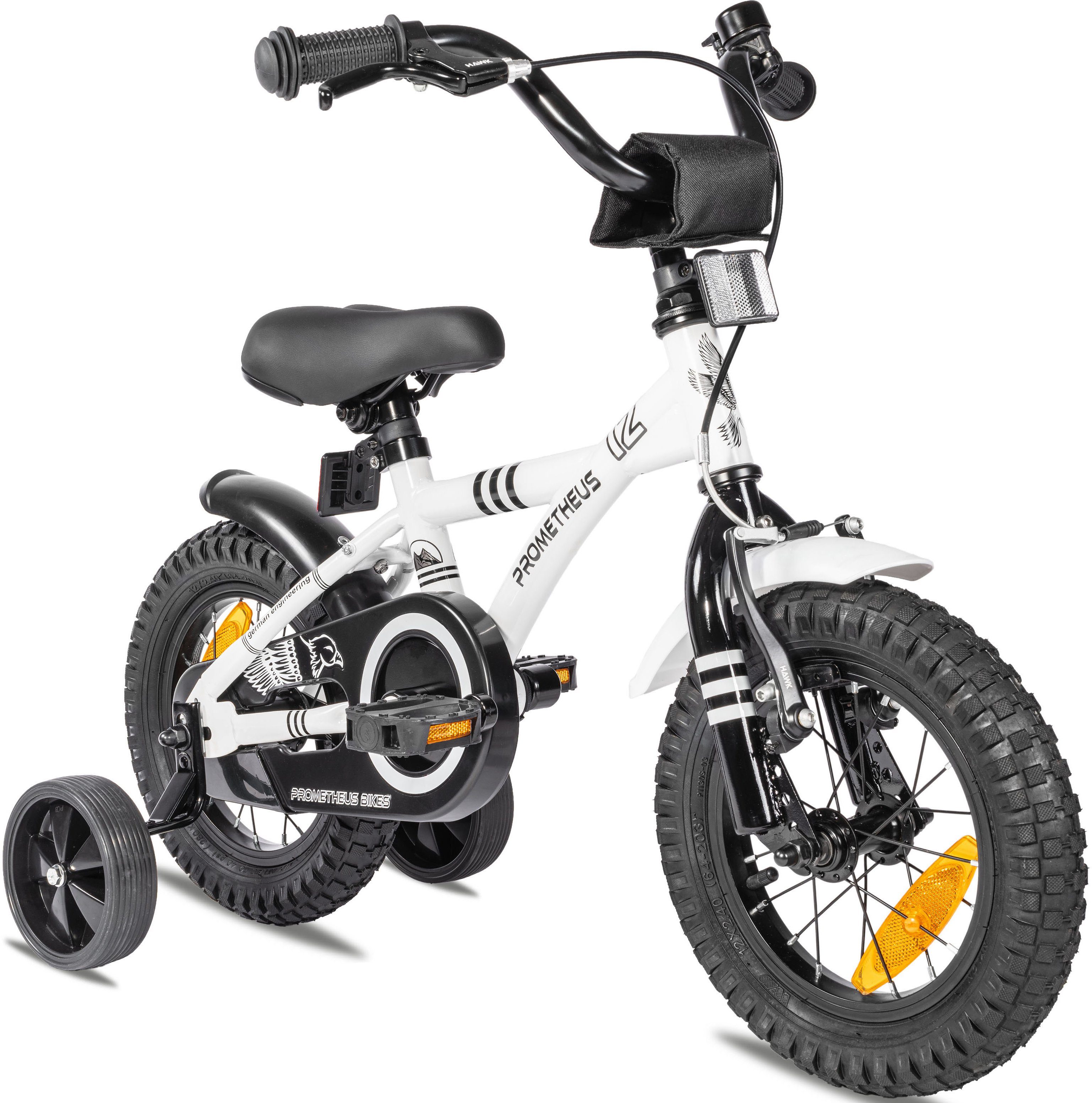 PROMETHEUS BICYCLES Kinderfahrrad Hawk, 1 Gang, Kindgerechtes Bremssystem