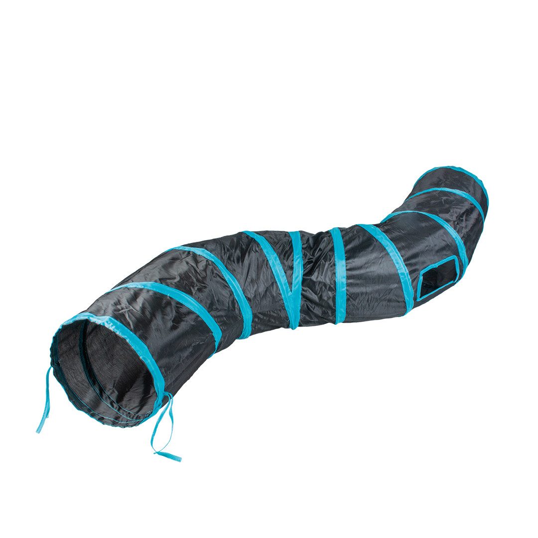 DUVO+ Tiertunnel Duvoplus Spieltunnel Snake - 122 x 25cm von DUVO+