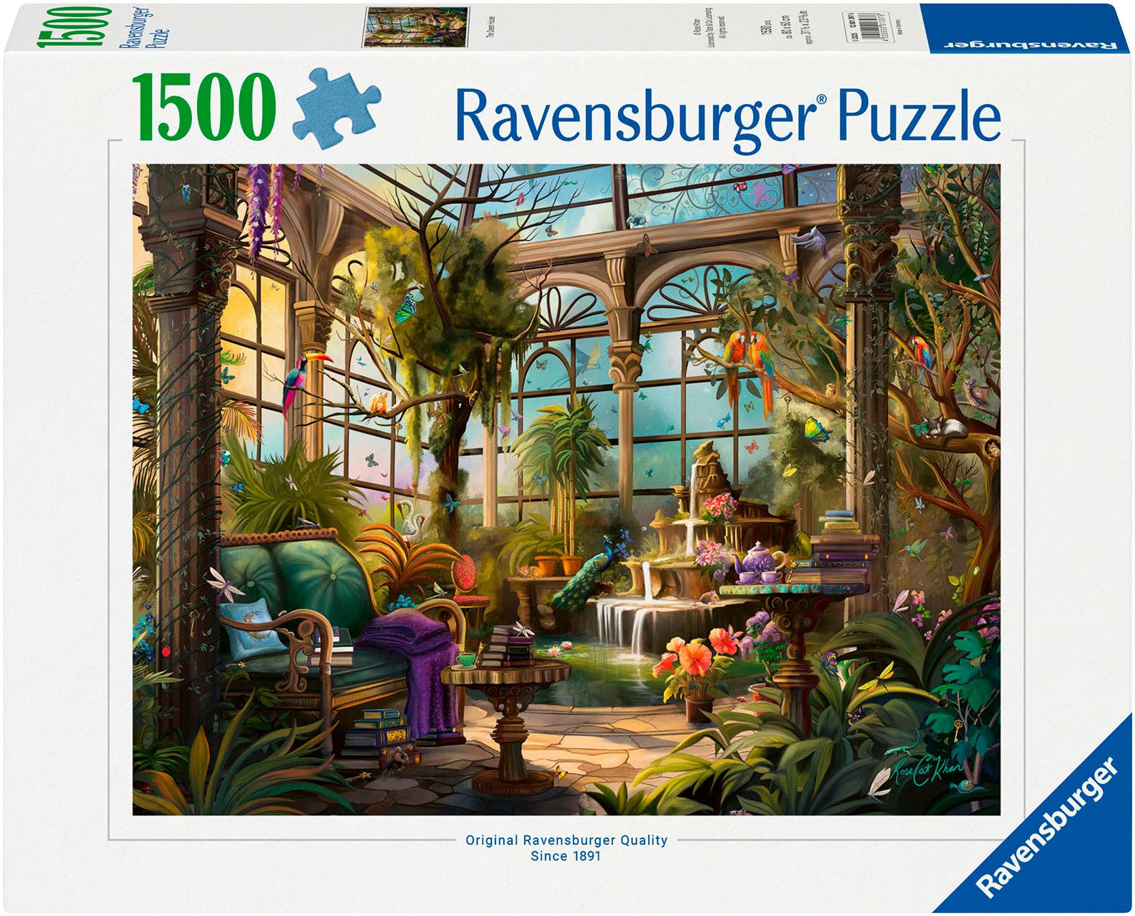 Ravensburger Puzzle The Green House, 1500 Puzzleteile, Made in Germany günstig online kaufen