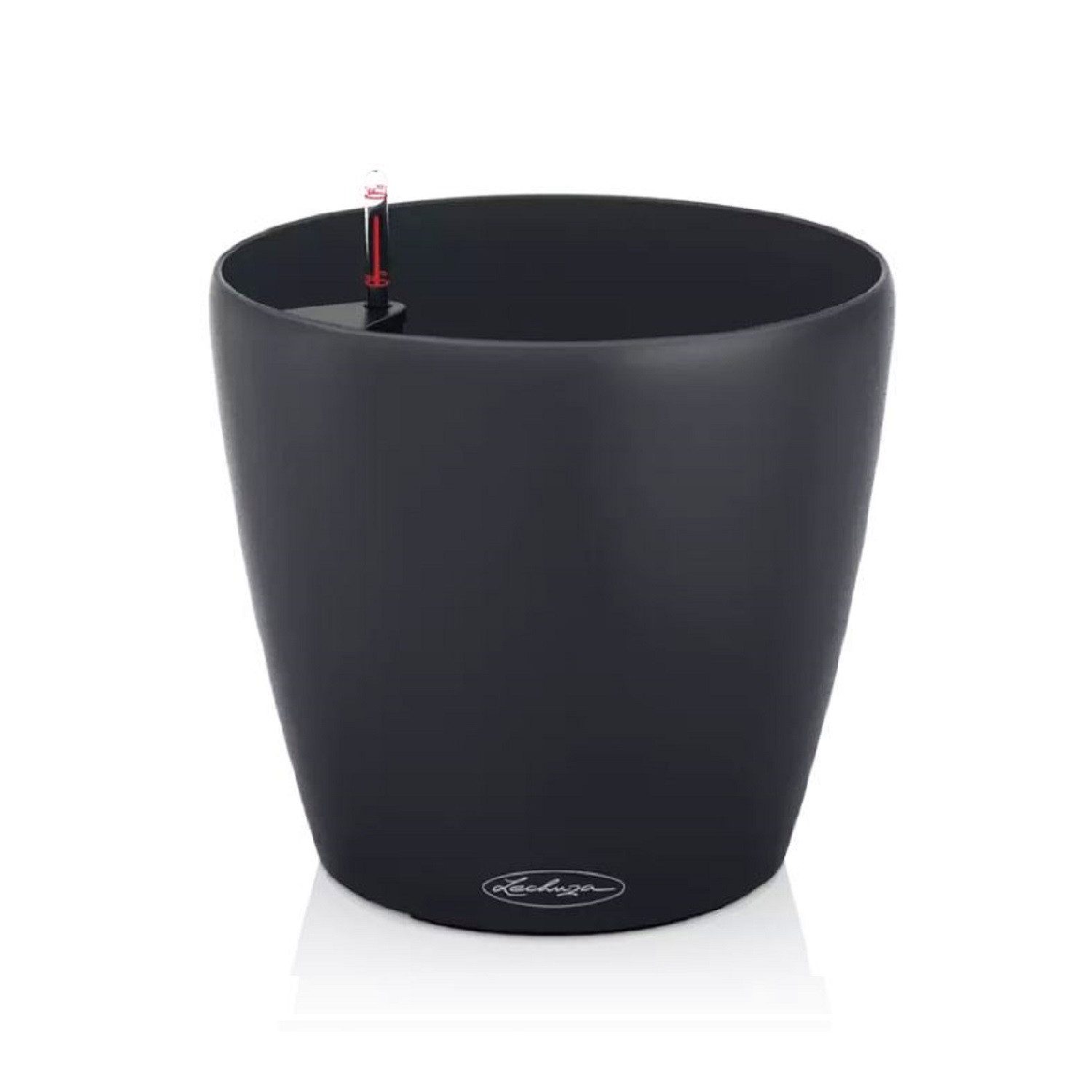 Lechuza® Blumentopf Blumentopf Classico Color ECO 18 dunkelgrau (Komplettset)