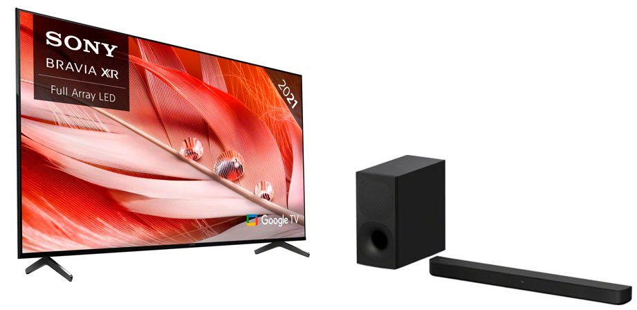 Sony XR-55X90J LED-Fernseher (139 cm/55 Zoll, 4K Ultra HD, Android TV,  Google TV,