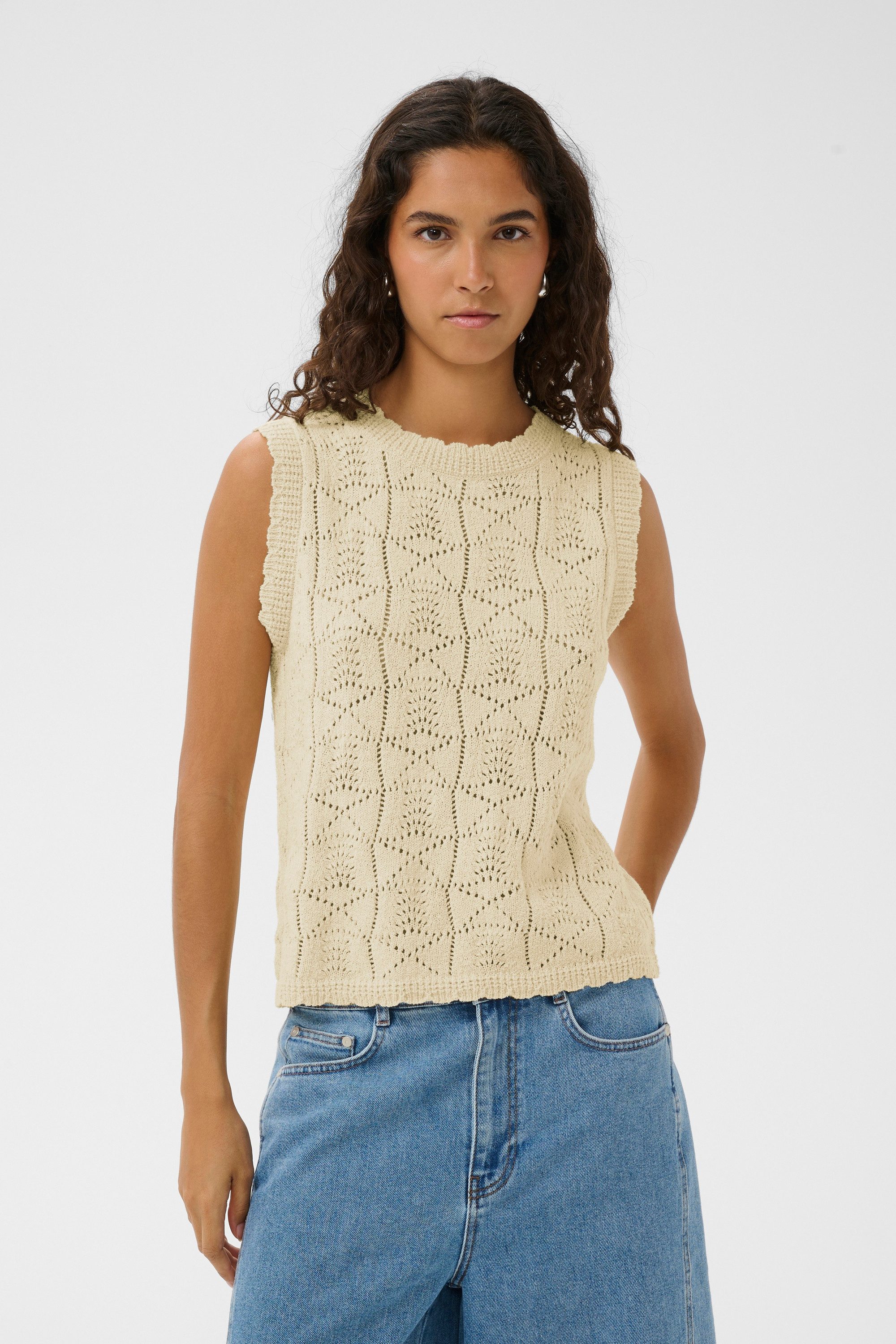 SOAKED IN LUXURY Strickweste Ärmellose SLFlores