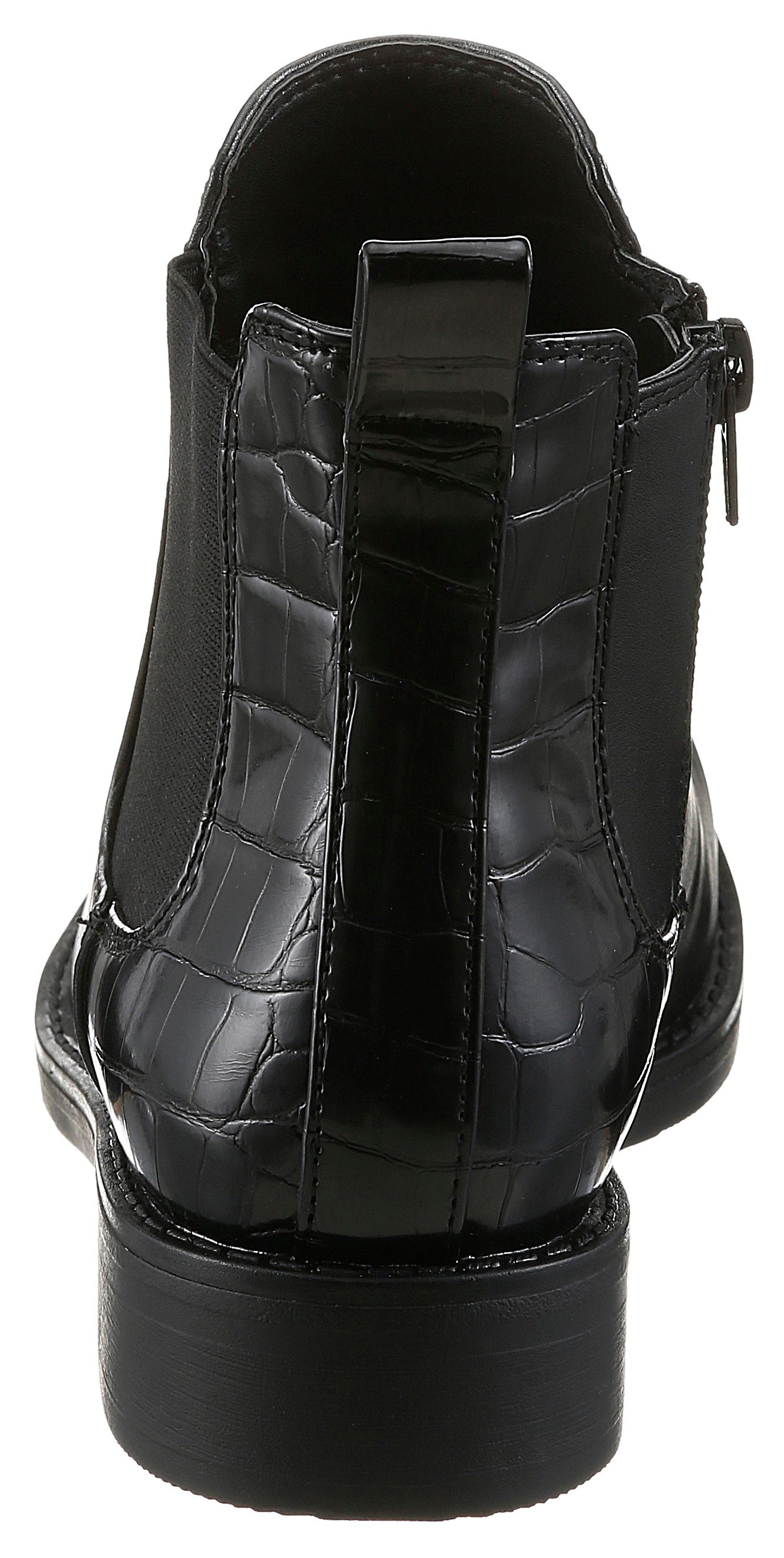 Aniston SHOES Chelseaboots Ankle Boots mit Croco-Besatz - NEUE KOLLEKTION – Bild 4 von 5