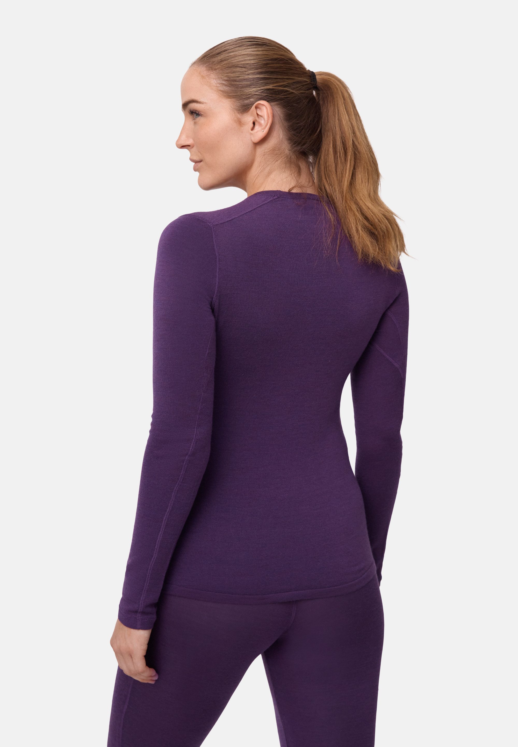 DANISH ENDURANCE Funktionsshirt Merino Langarm Shirt, weich & temperaturregulierend, Funktionsunterwäsche