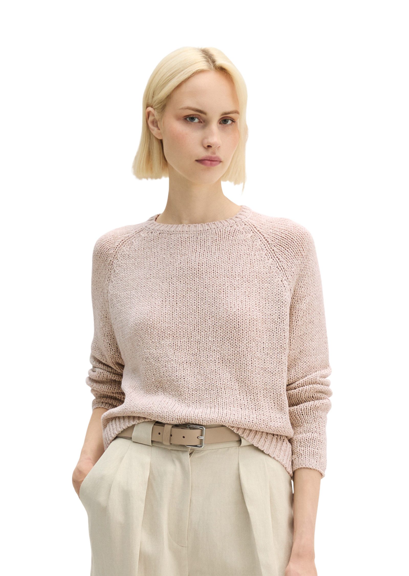 Marc O'Polo Strickpullover aus Bändchengarn