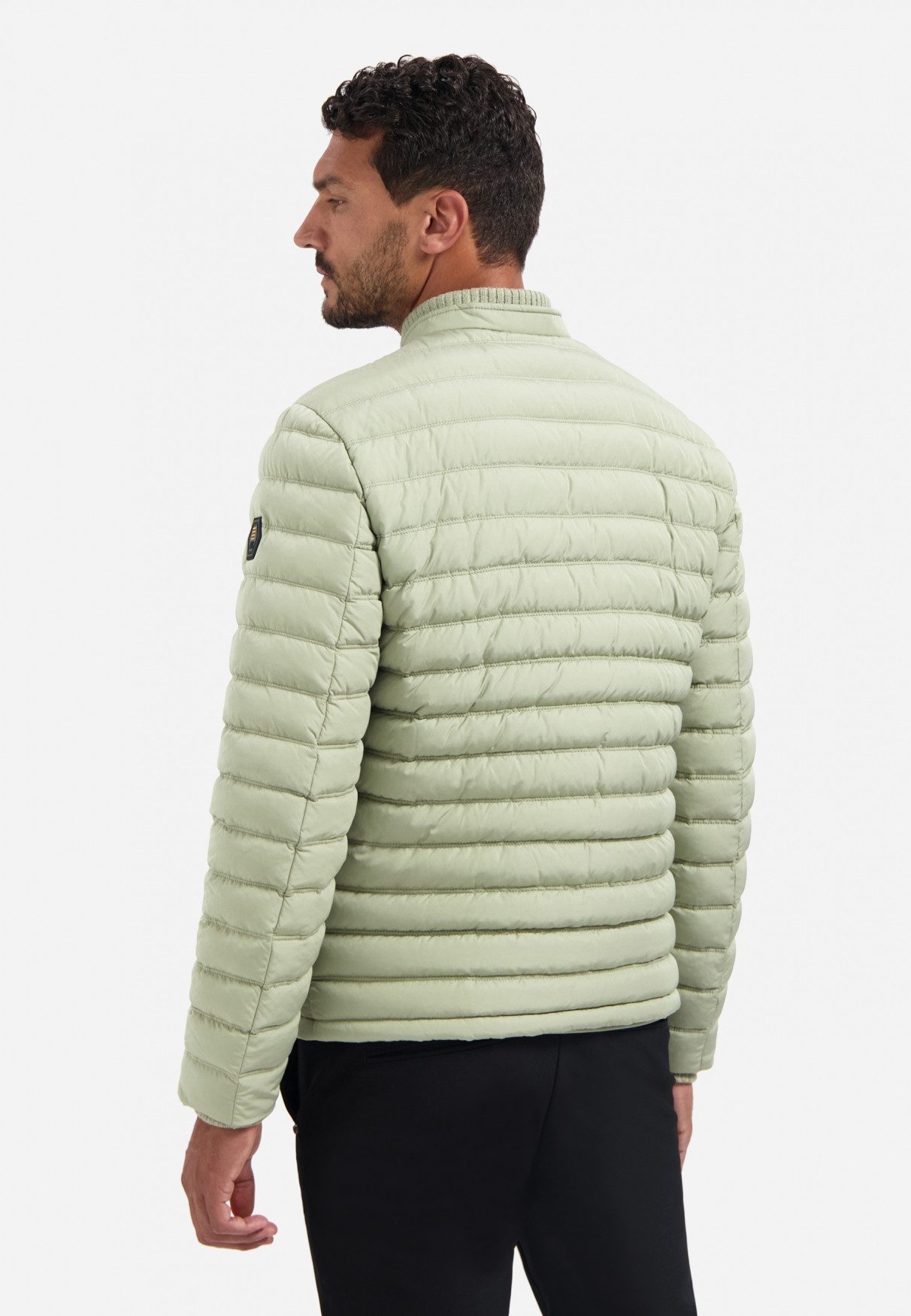 NO EXCESS Steppjacke No Excess Steppjacke Jacket Short Fit Padded