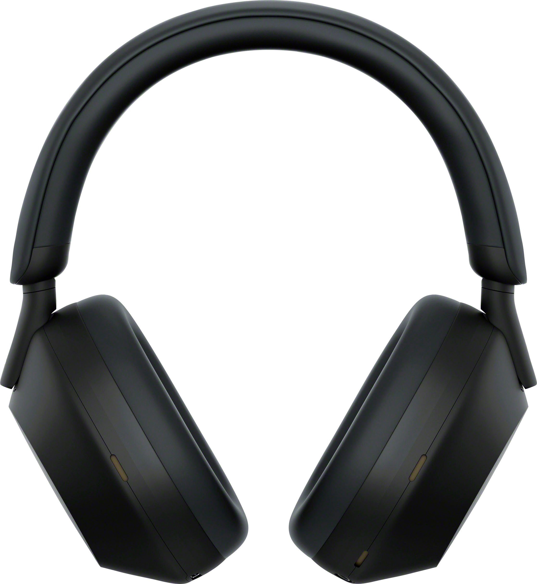 Sony WH1000XM5 Over-Ear-Kopfhörer (Freisprechfunktion, Hi-Res, Multi-Point-Verbindung, Noise-Cancelling, Rauschunterdrückung, Sprachsteuerung, Alexa, Google Assistant, A2DP Bluetooth, AVRCP Bluetooth, Bluetooth, HFP, HSP, inkl. Leichter Schutzhülle (Soft-Case)