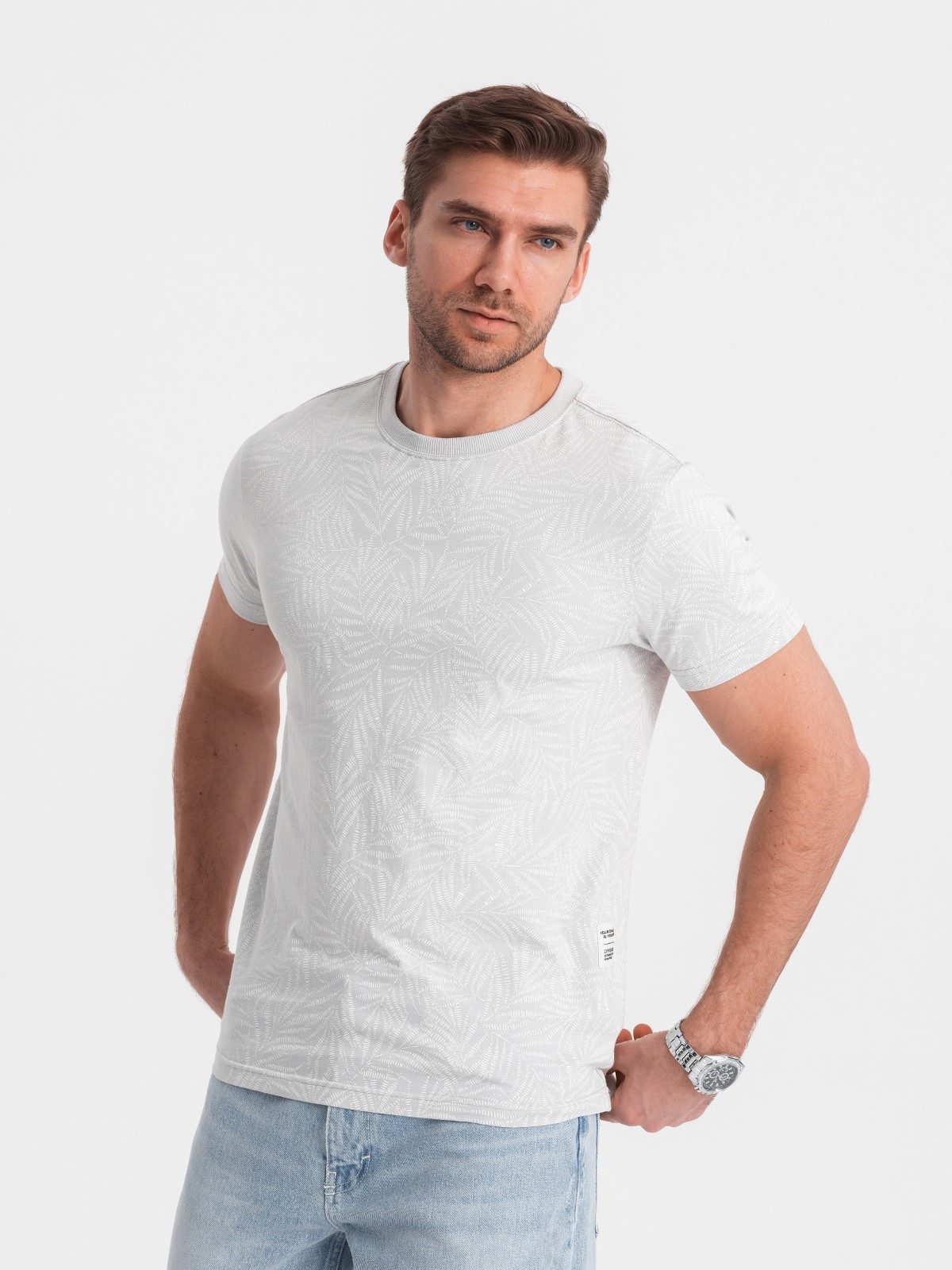 OMBRE Print-Shirt T-Shirt für Männer mit günstig online kaufen