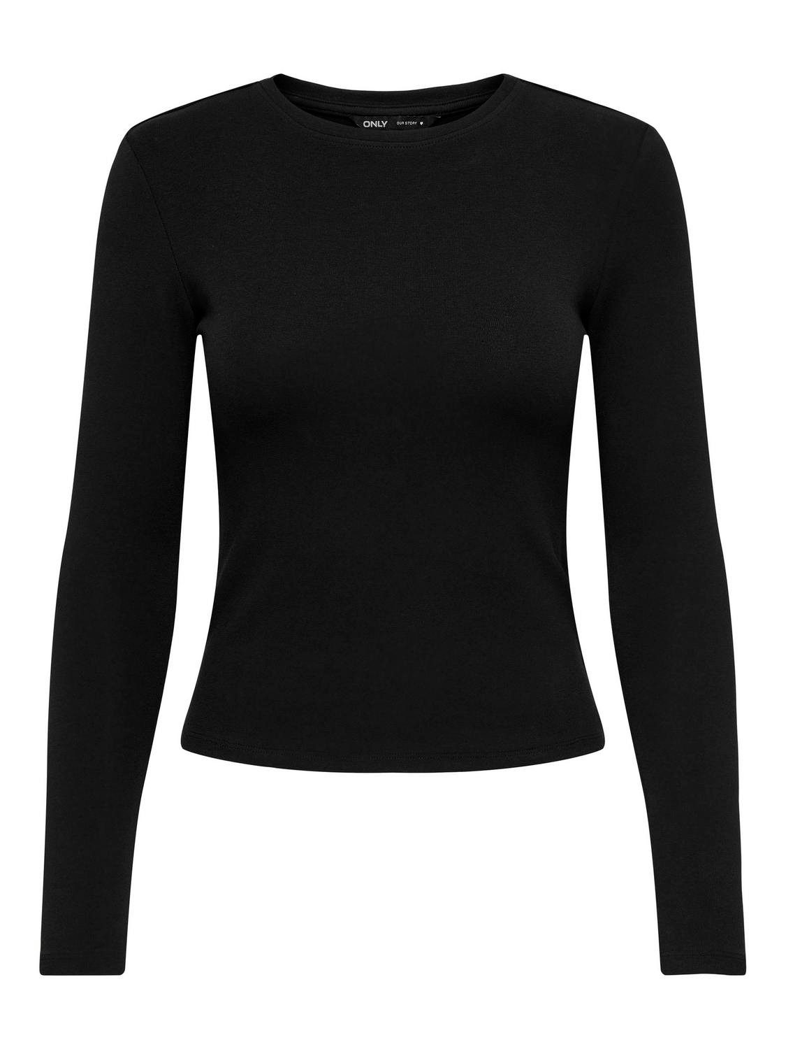 ONLY Langarmshirt ONLRILEY O-NECK L/S TOP JRS günstig online kaufen