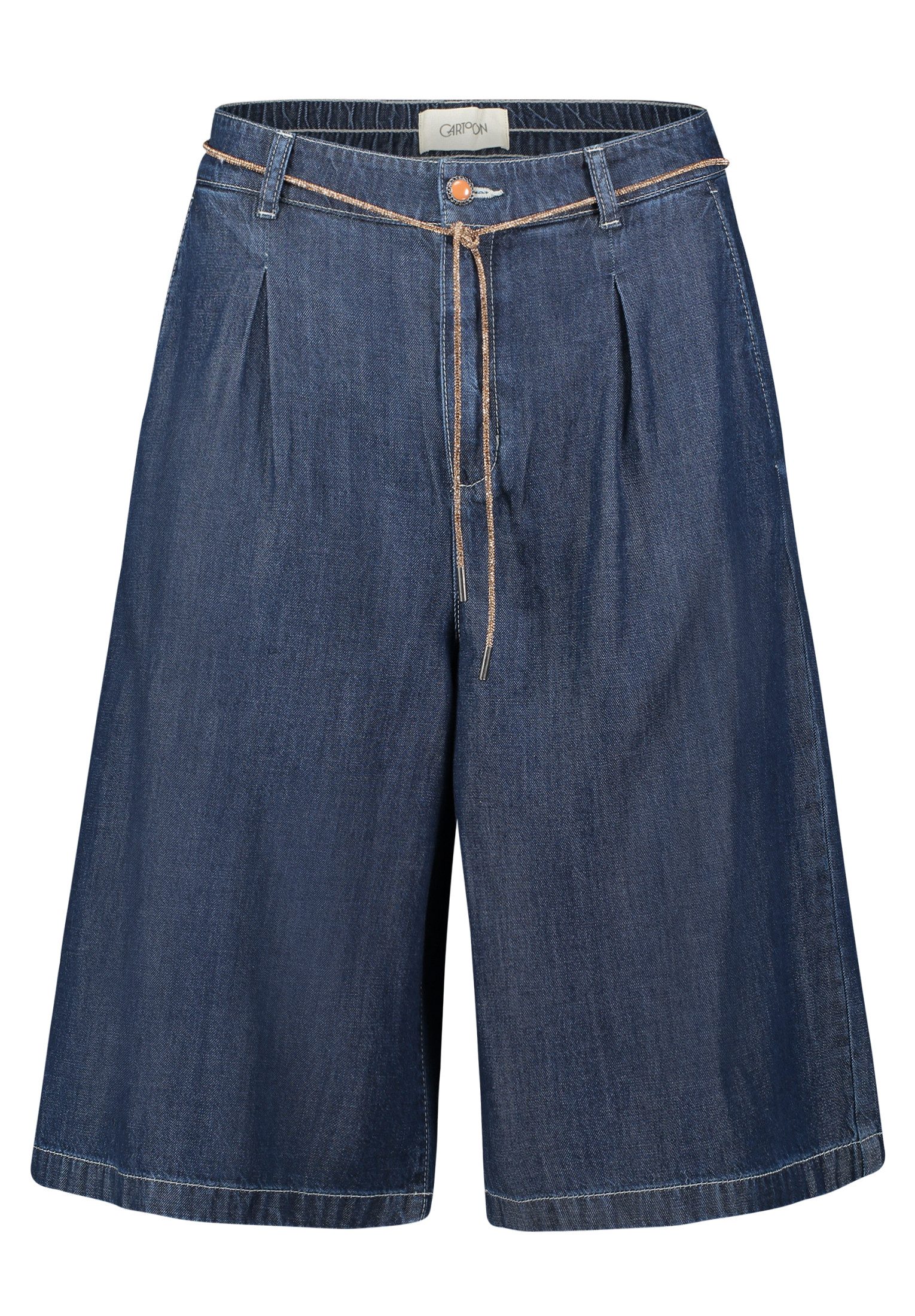 Bermudas Damen mit Bindegürtel