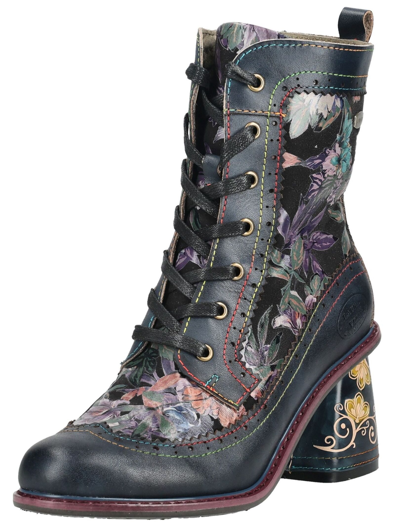 LAURA VITA LAURA VITA Stiefelette Leder/Textil Schnürstiefelette