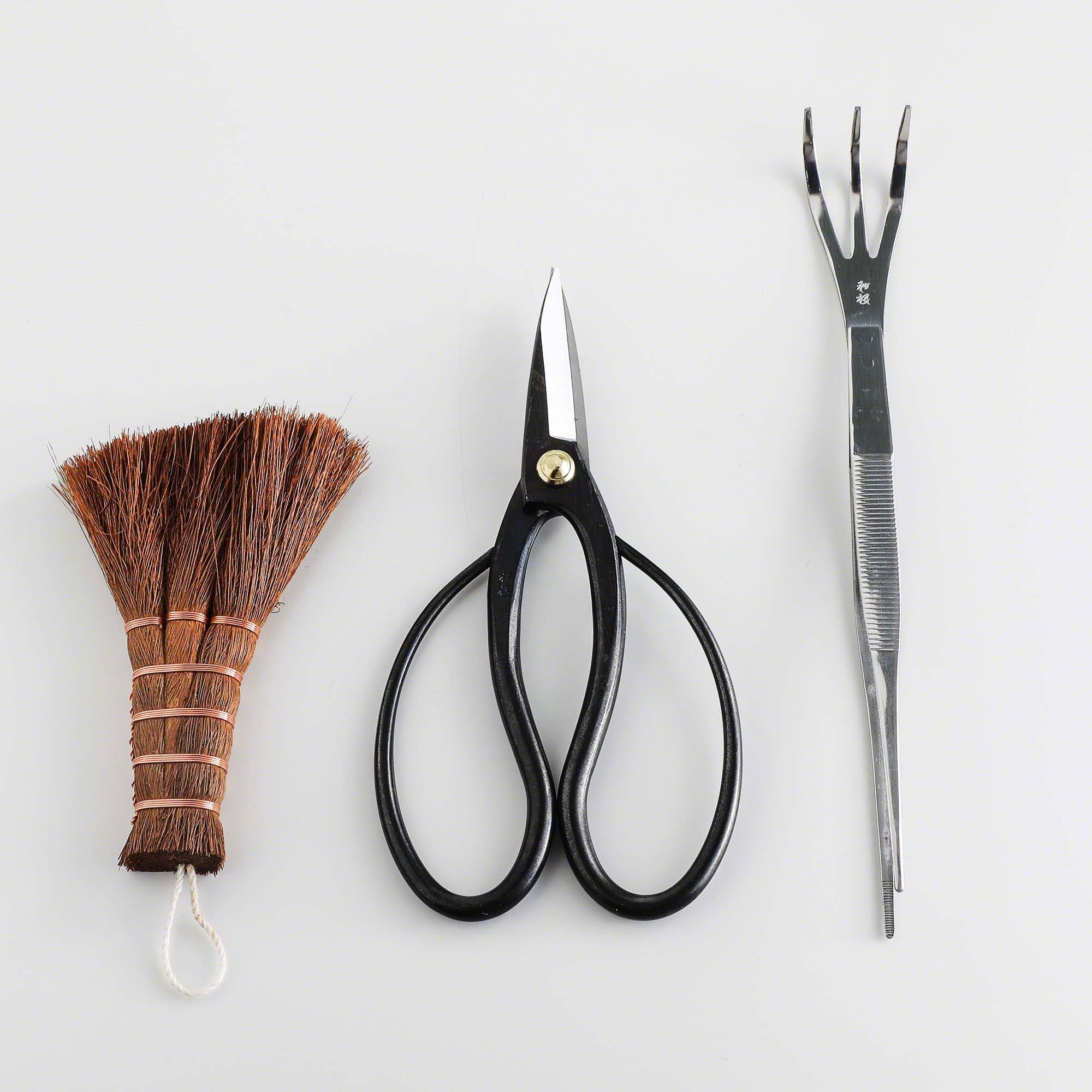 Wazakura Gartenschere 3-teiliges Bonsai-Gartenwerkzeug-Starter-Set,Traditionell, (3-tlg)