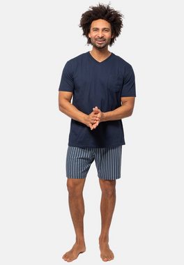Ammann Pyjama Organic Cotton (Set, 2 tlg) Schlafanzug - Baumwolle - Set aus Kurzarm Shirt und kurzer Hose