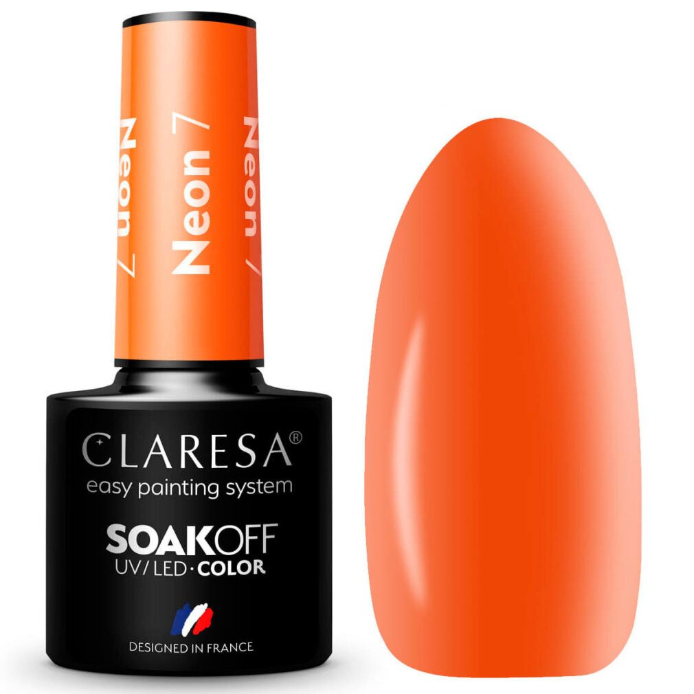 Claresa Nagellack CLARESA Soak Off UV/LED Neon-Hybrid-Lack 7