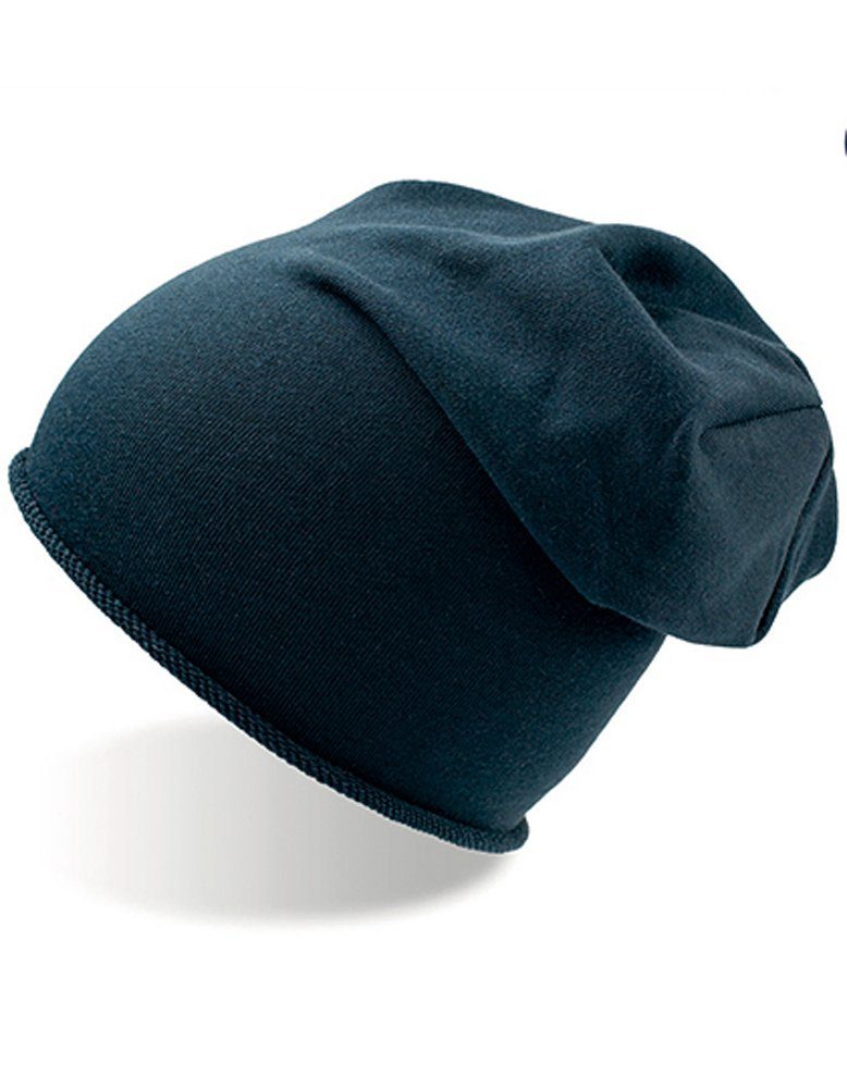 Atlantis Beanie Mütze Kinder Brooklin Beanie Übergroßes Beanie Navy