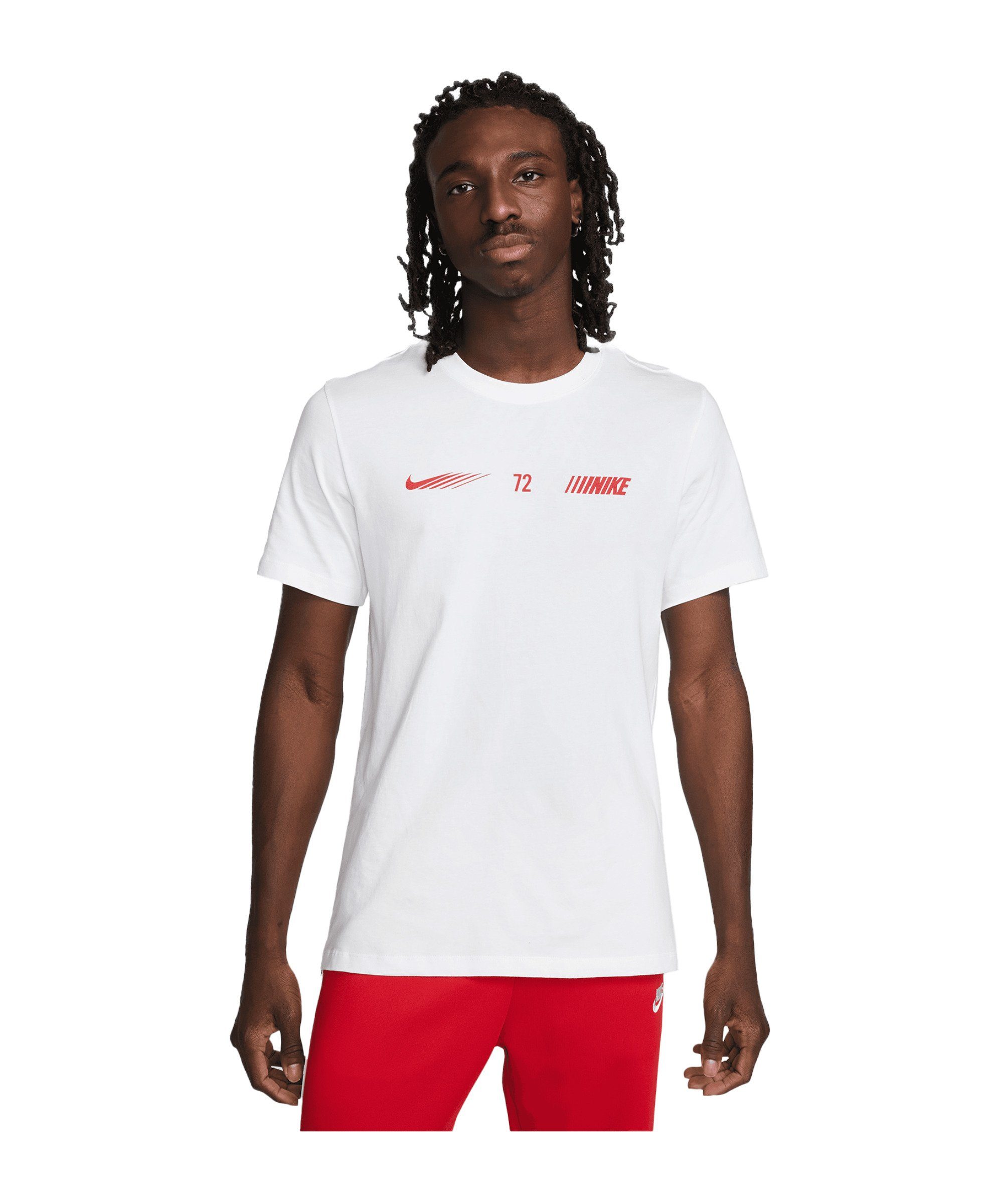 Standart default Nike Sportswear T-Shirt Issue weiss T-Shirt