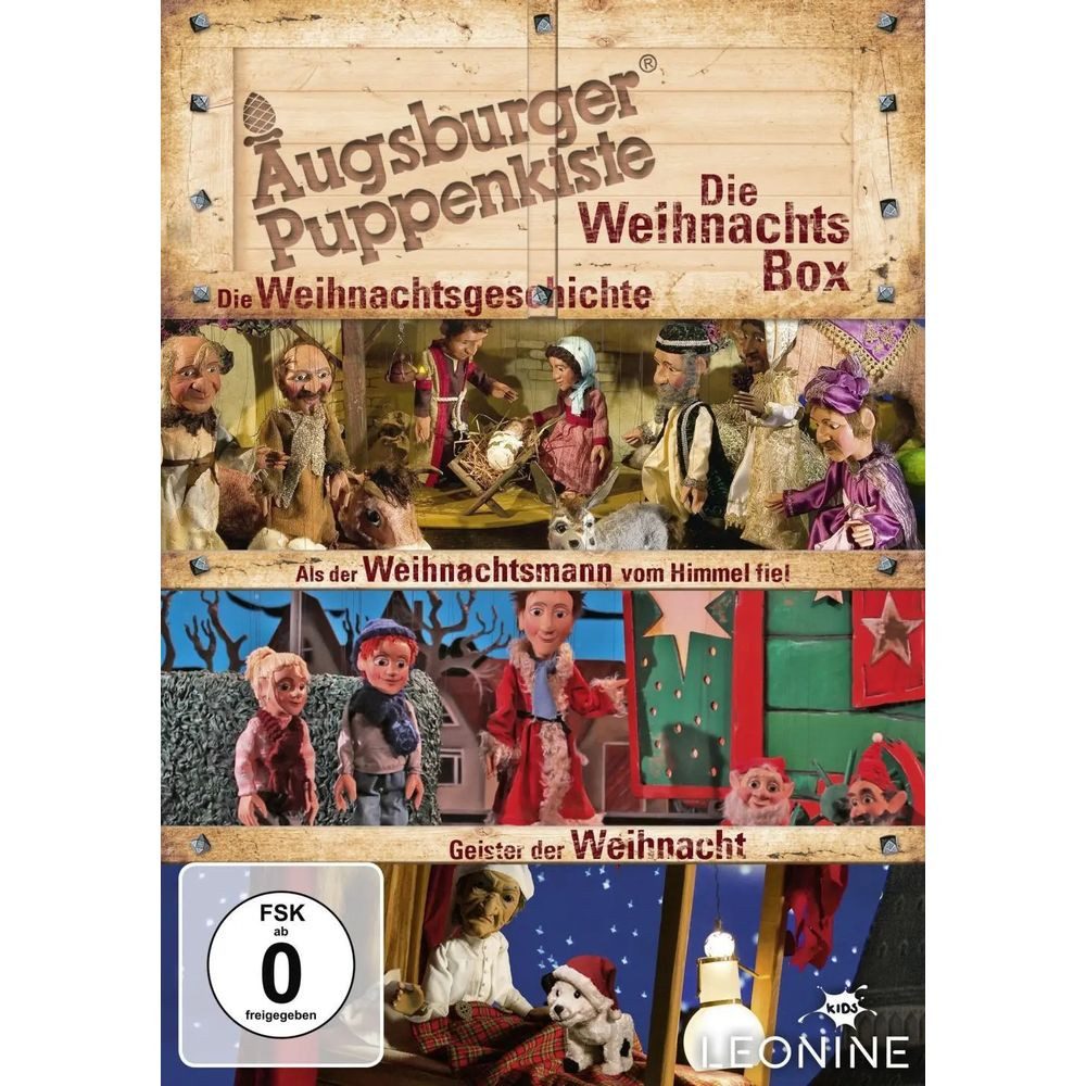 Leonine DVD Augsburger Puppenkiste - Die Weihnachts-Box