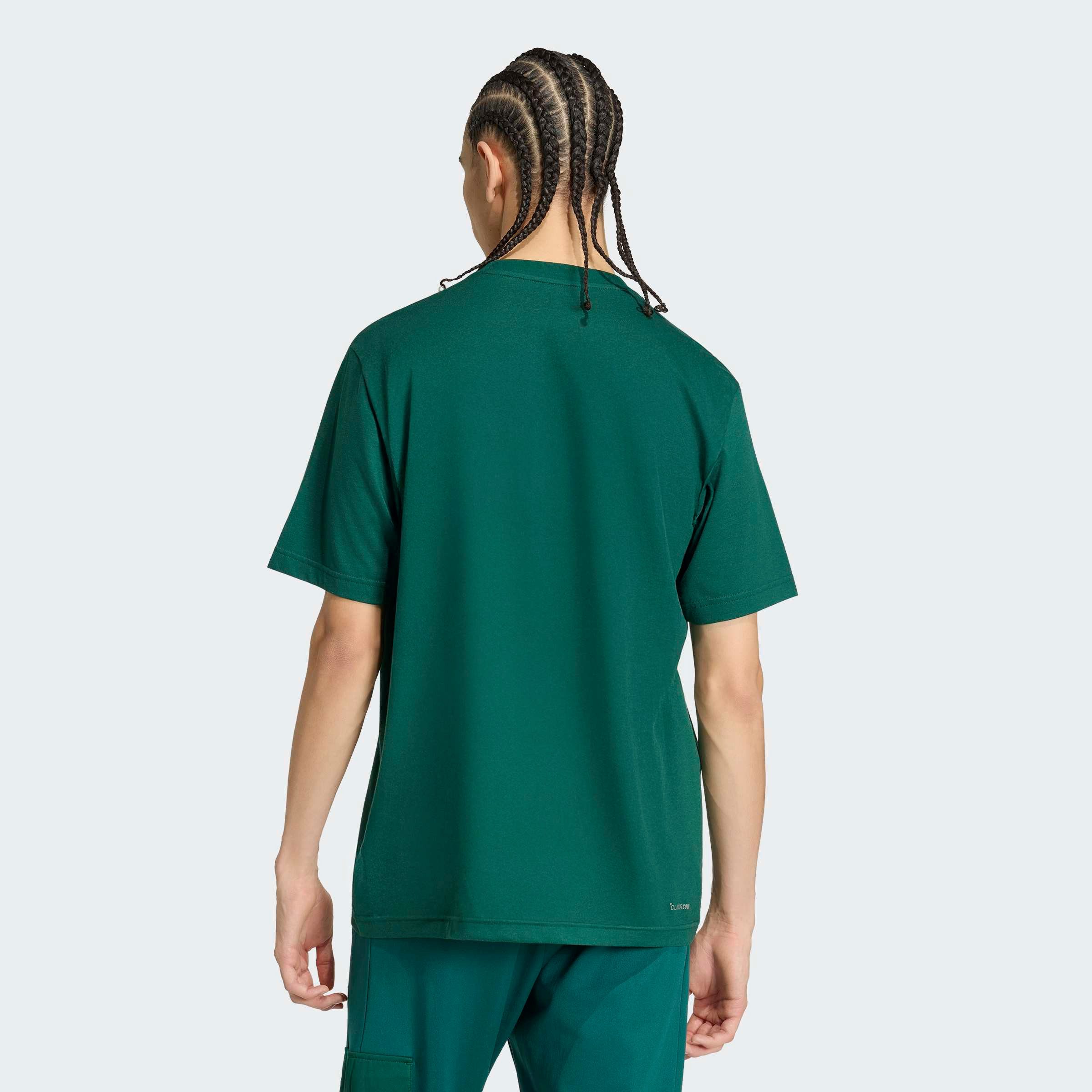 adidas Sportswear T-Shirt M HOT AO T mit Rundhalsausschnitt, ohne Verschluss, normale Länge