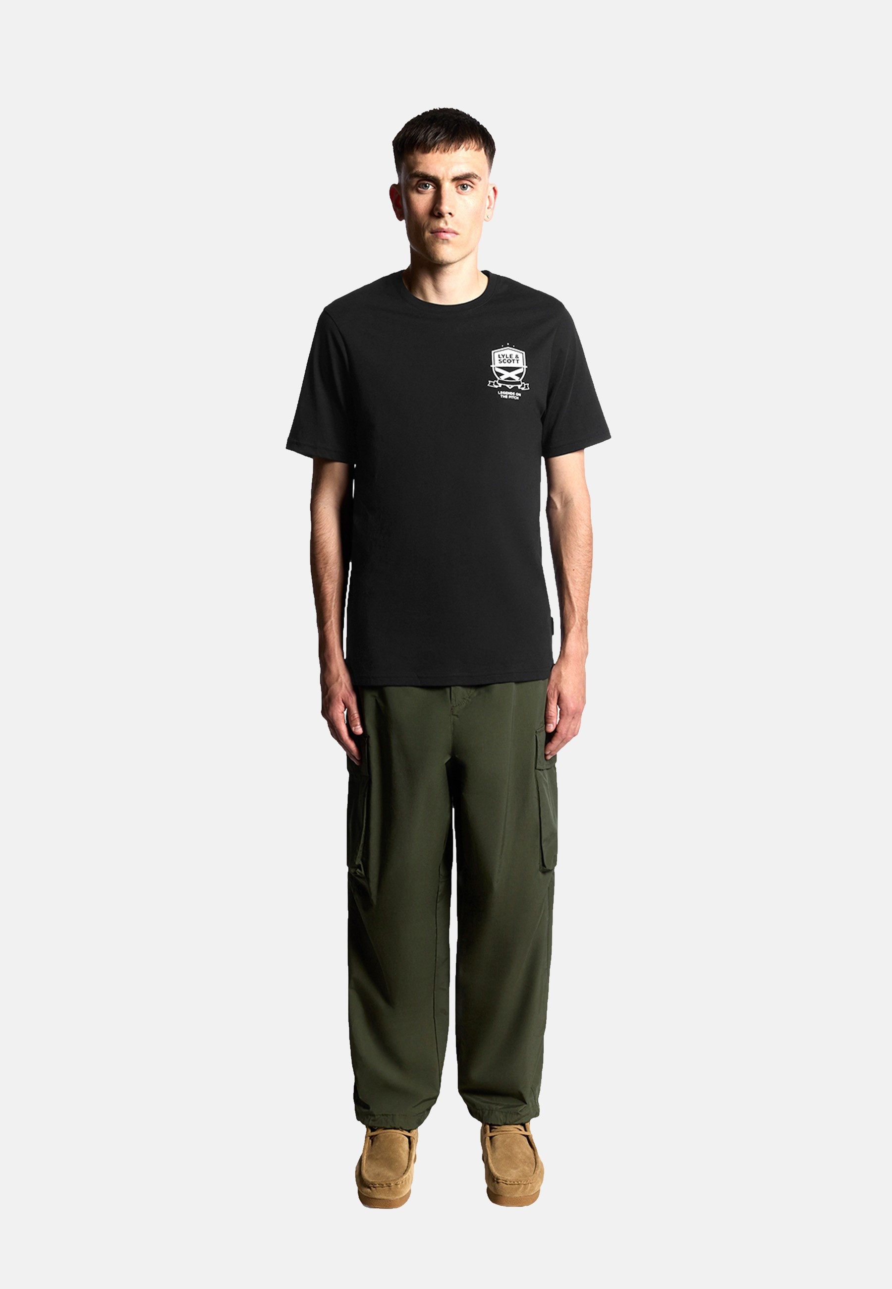 Lyle & Scott T-Shirt T-Shirt Kurzarmshirt (1-tlg., 1)