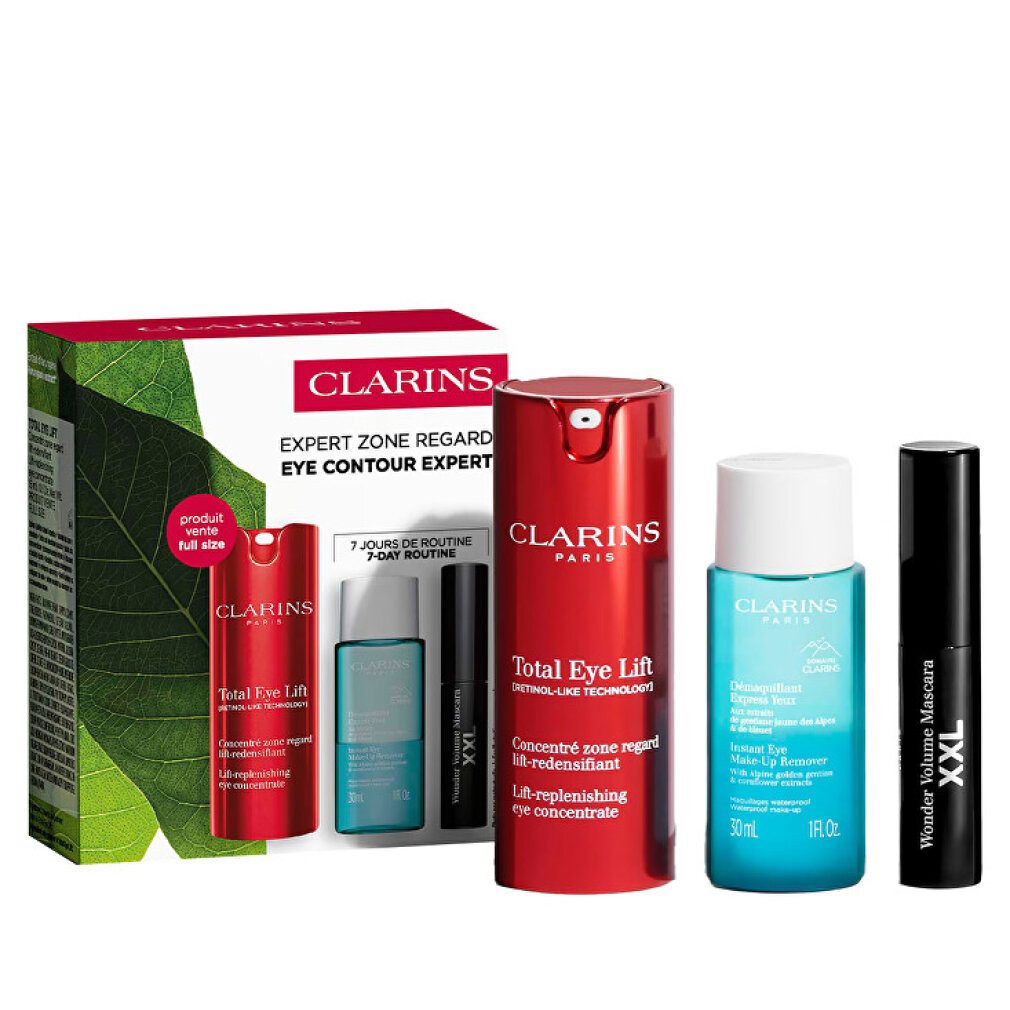 Clarins Körperpflegemittel TOTAL EYE LIFT 3-teiliges Set