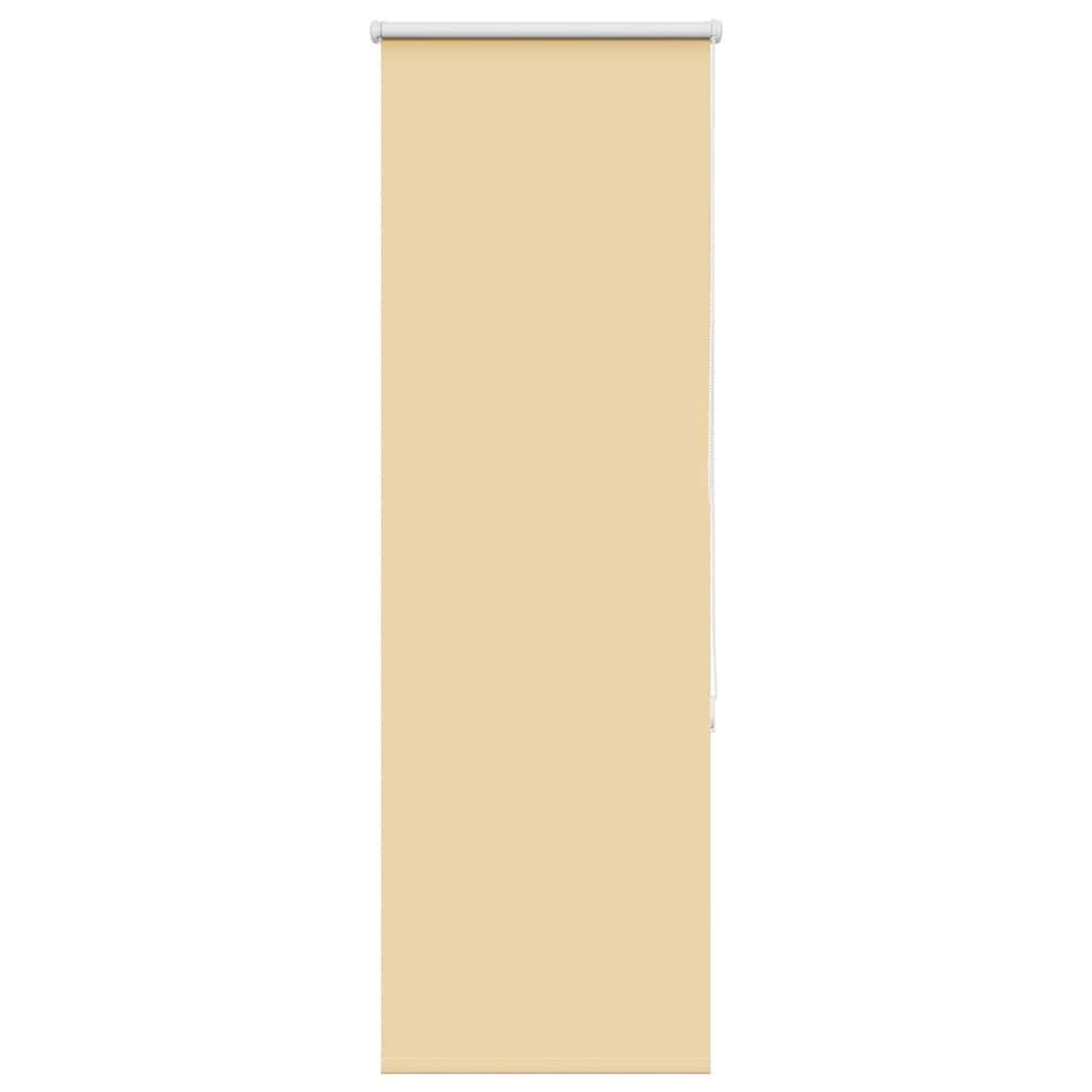 Rollo Verdunkelungsrollo Beige 40x150cm Stoffbreite 35,7 cm Polyester, vidaXL