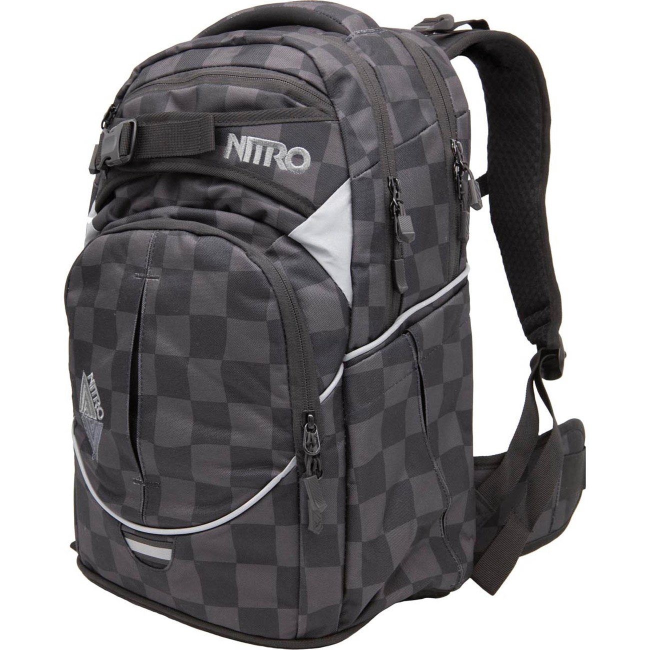 checker black SUPERHERO Daypack NITRO