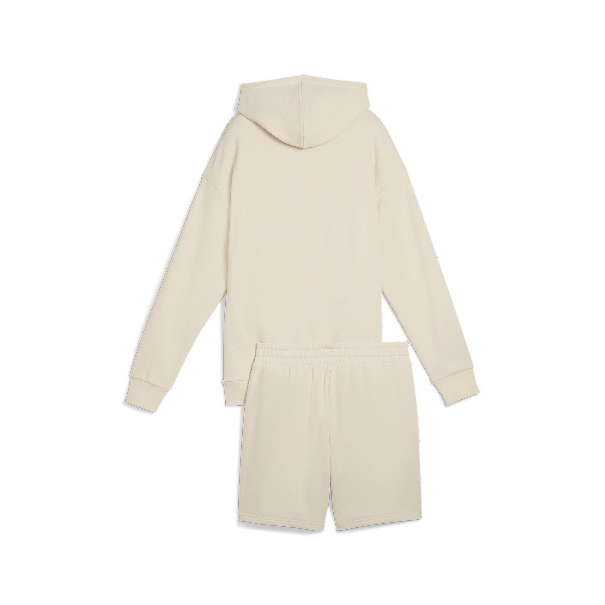 PUMA Trainingsanzug SHORT HOODED RELAXED SWEAT SUIT 7" TR OP (2-tlg) günstig online kaufen