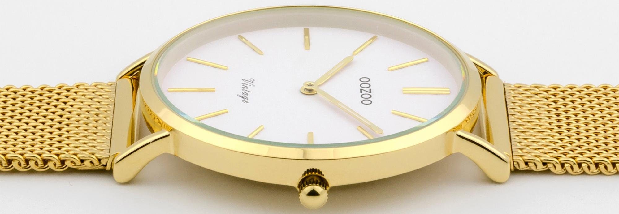 OOZOO Quarzuhr C9910, Armbanduhr, Damenuhr, Edelstahlarmband günstig online kaufen