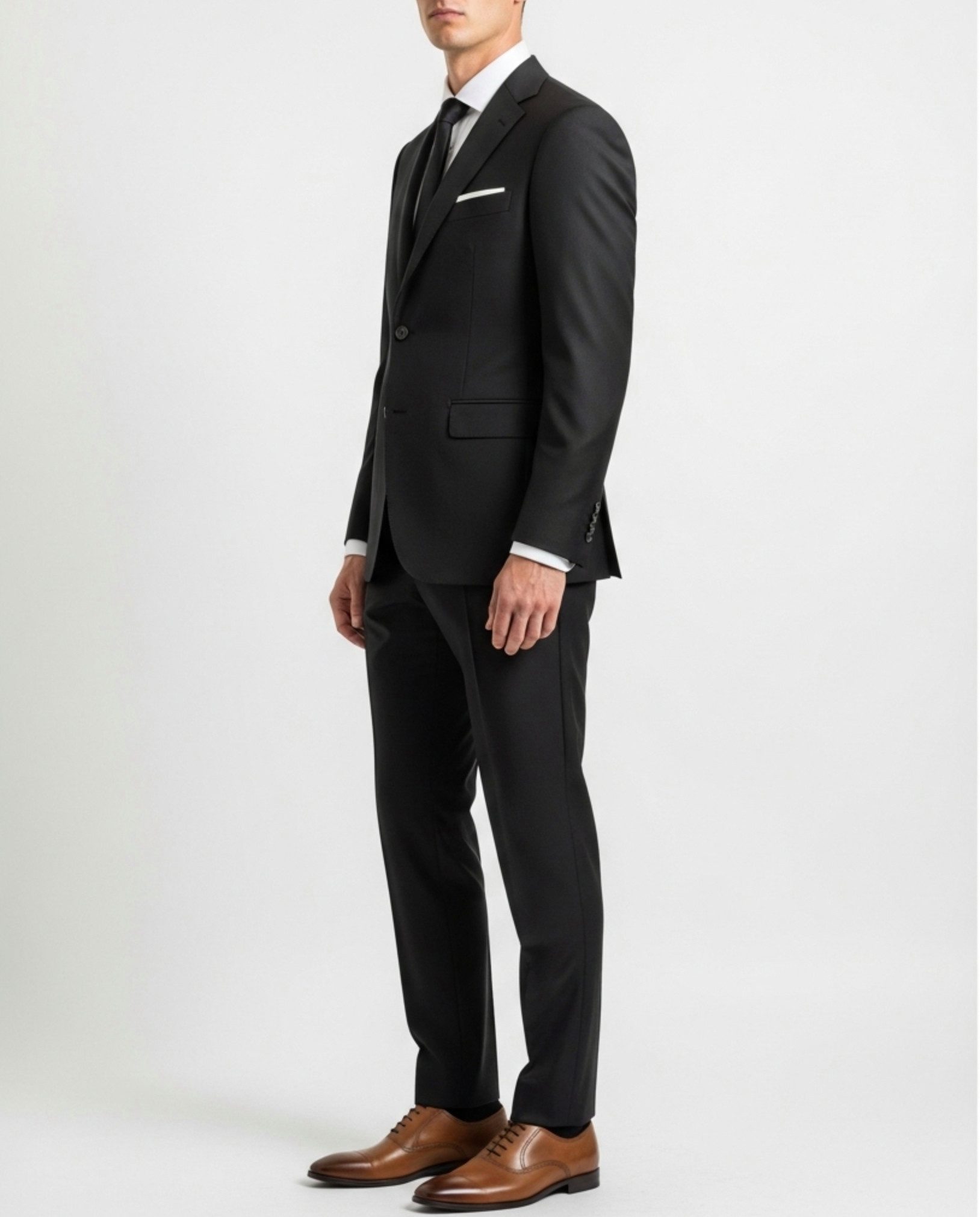 Keskin Collection Anzug Keskin Collection Anzug Schwarz Blau Grau Royalblau günstig online kaufen