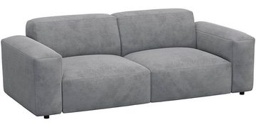 FLEXLUX 2,5-Sitzer Lucera Sofa, modern & anschmiegsam, Kaltschaum, Stahl-Wellenunterfederung