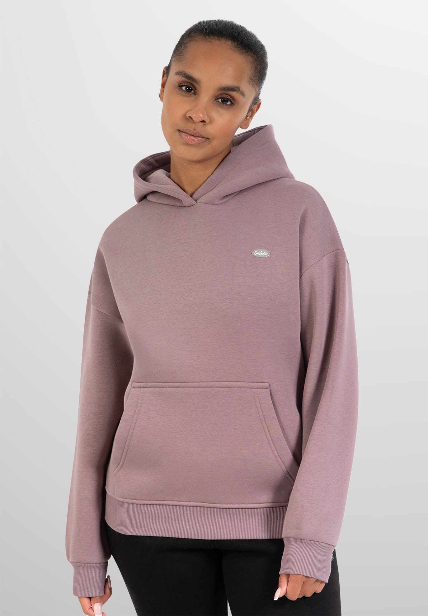 Smilodox Hoodie Odelia, Hochwertiger Oversize Kapuzenpullover günstig online kaufen