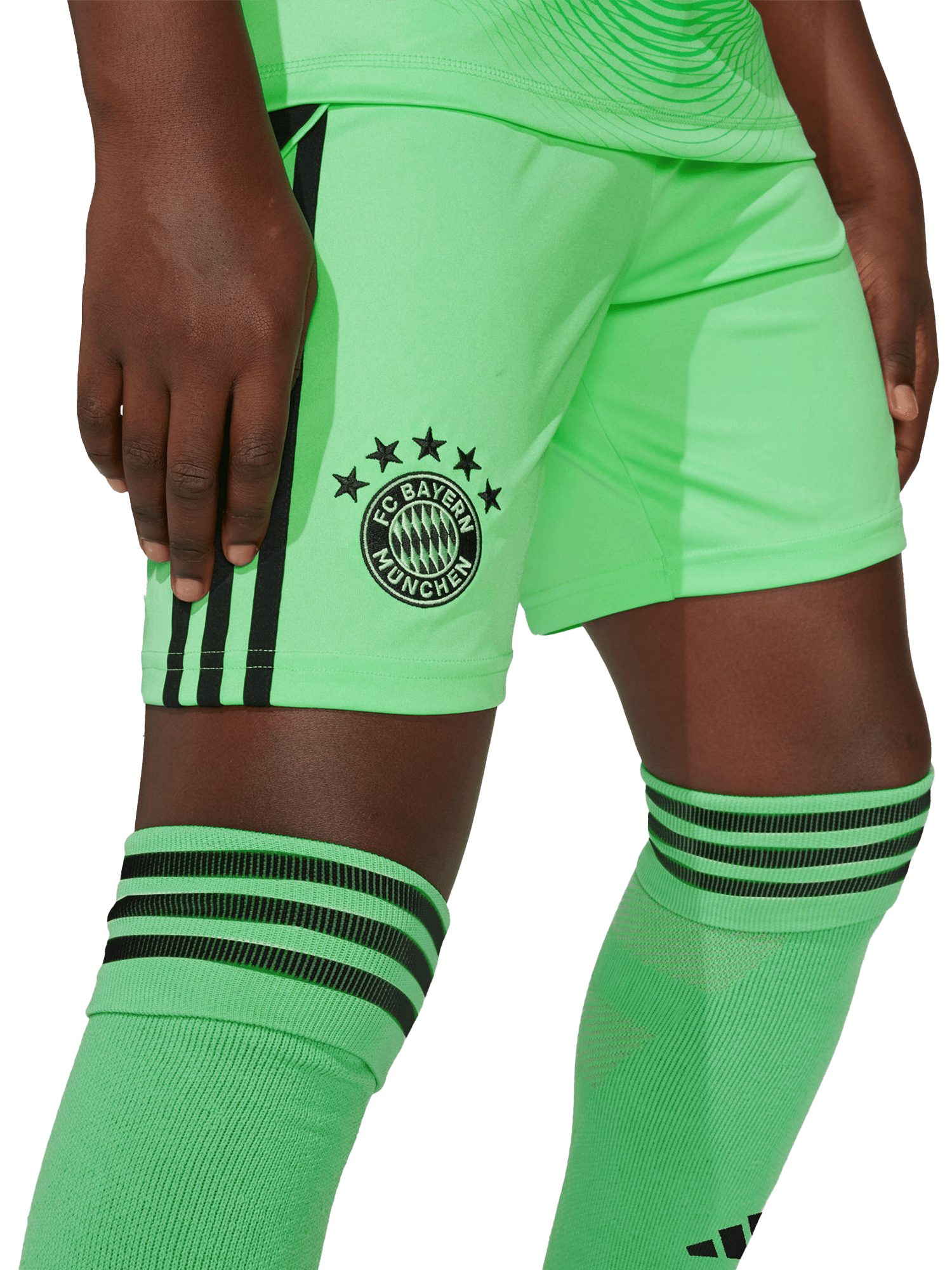 adidas Performance Shorts FC Bayern München, Short Torwart 25-26, Kinder, Grün
