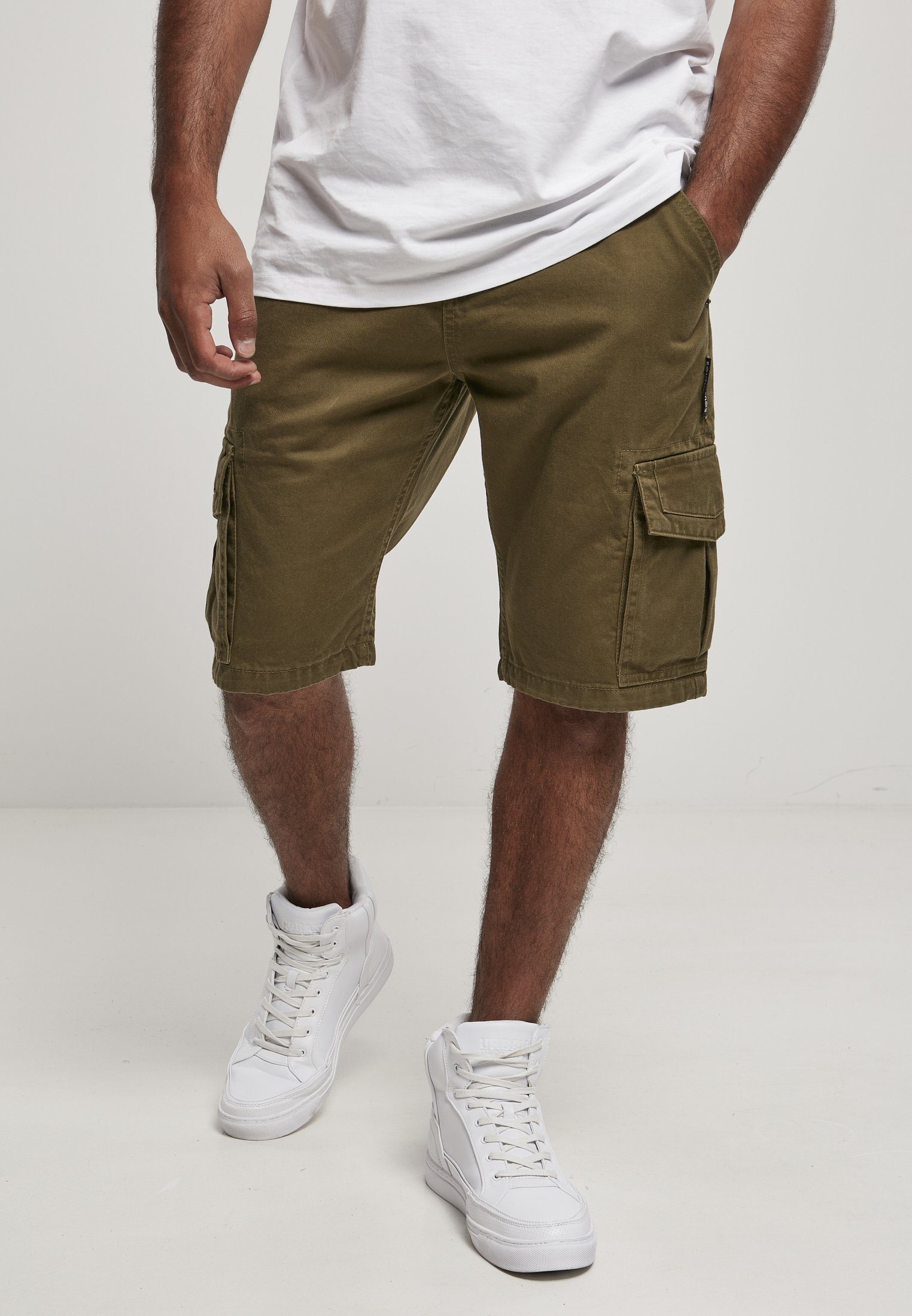 Southpole Stoffhose Herren Southpole Cargo Shorts (1-tlg)