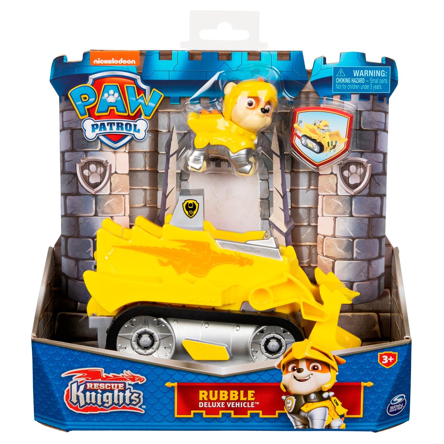 Spielzeug-Auto 6063587 Paw Patrol Rescue Knights Deluxe Vehicle Rubble