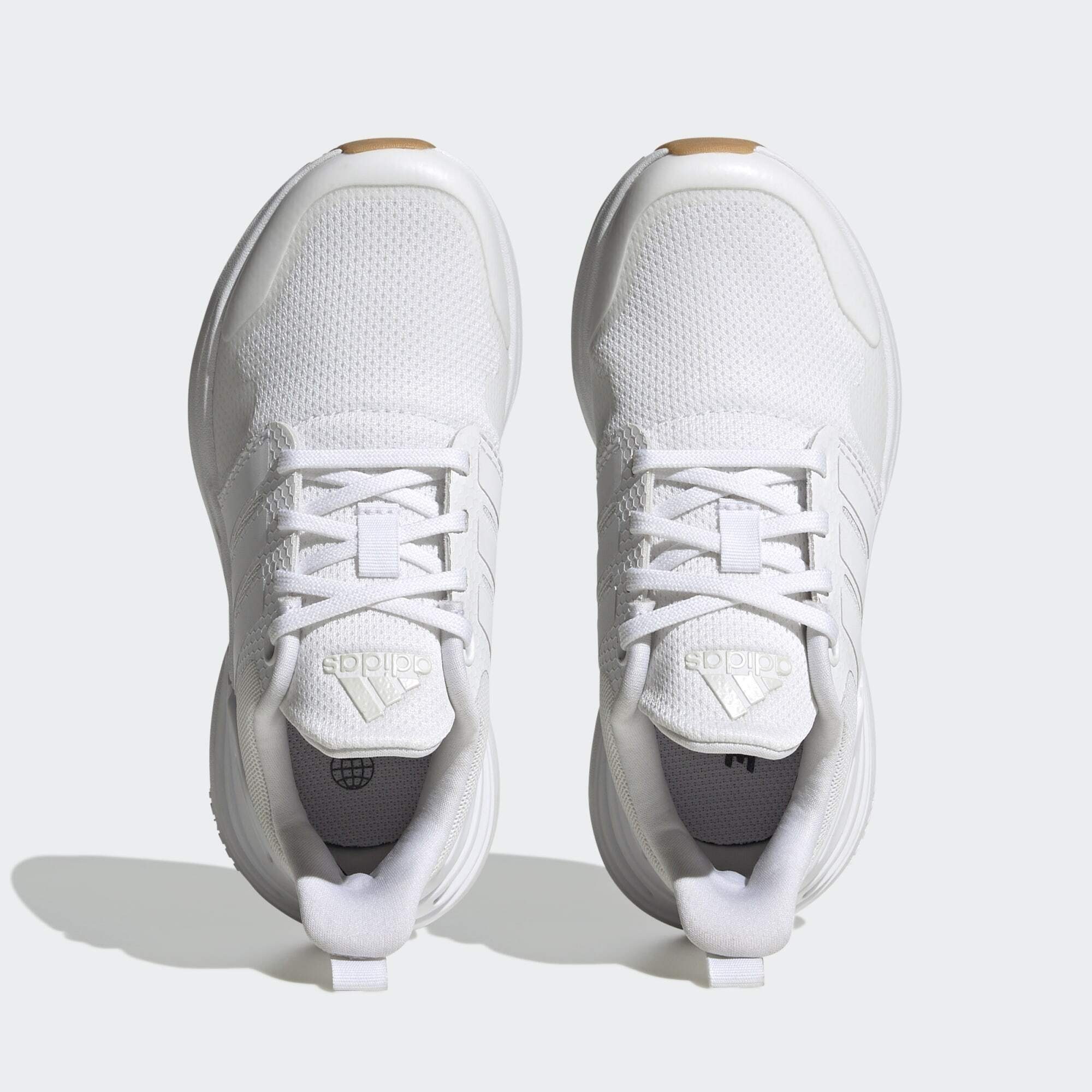 Sportswear White adidas SCHUH LACE Cloud Cloud BOUNCE / / White RAPIDASPORT Cloud White Sneaker