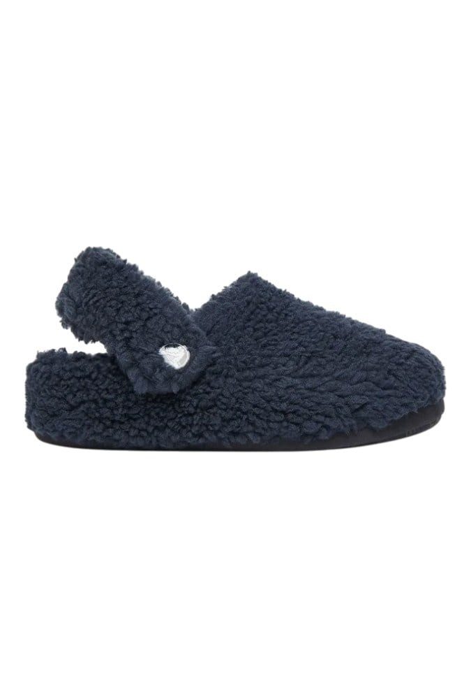 Classic Cozzzy Slipper (Kunstfell, warm) navyblau Kinder - 1 Paar Hausschuh