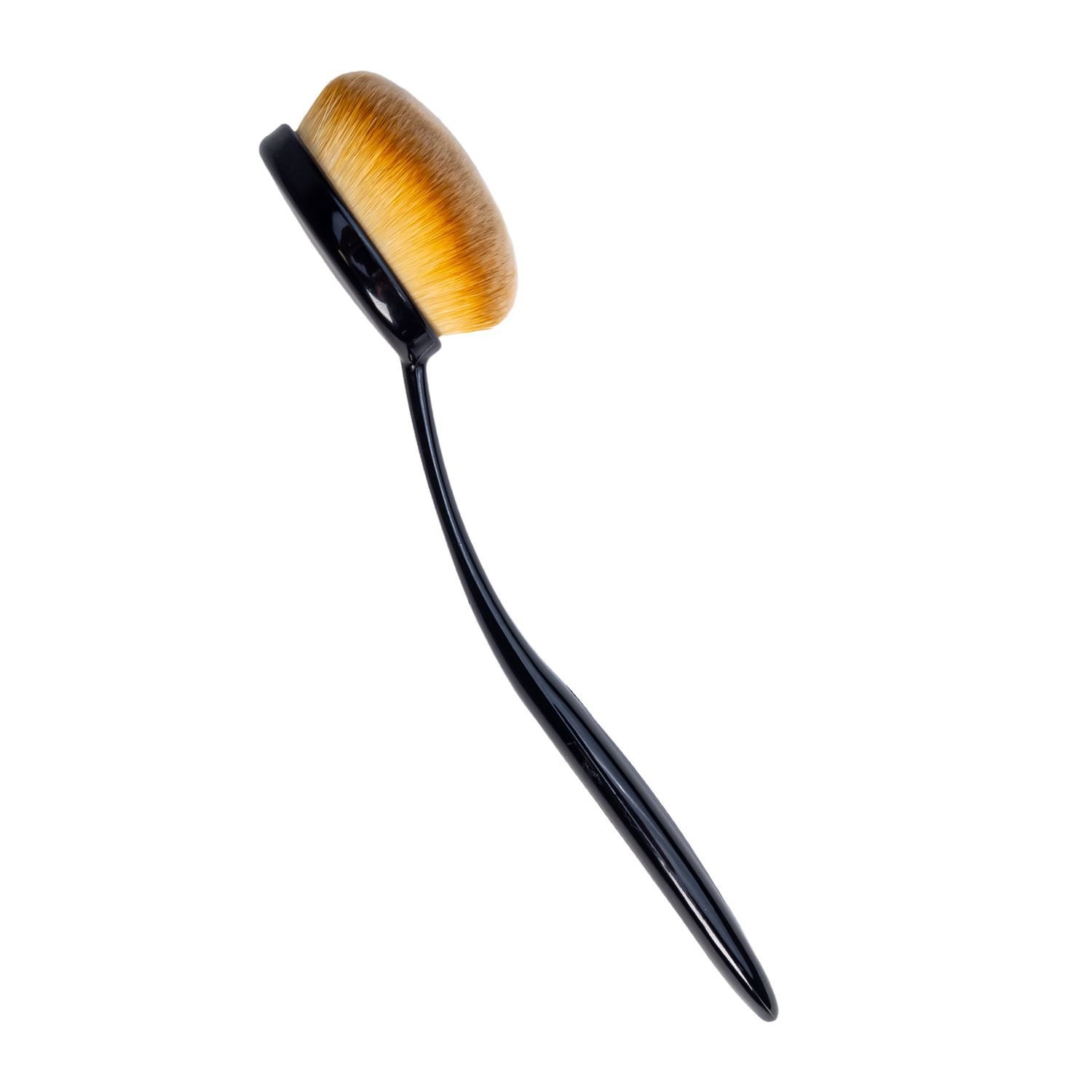 Intirilife Kosmetikpinsel-Set, 1 tlg., Make Up Pinsel Oval in Größe 2 - Pinsel Durchmesser 3.5 cm